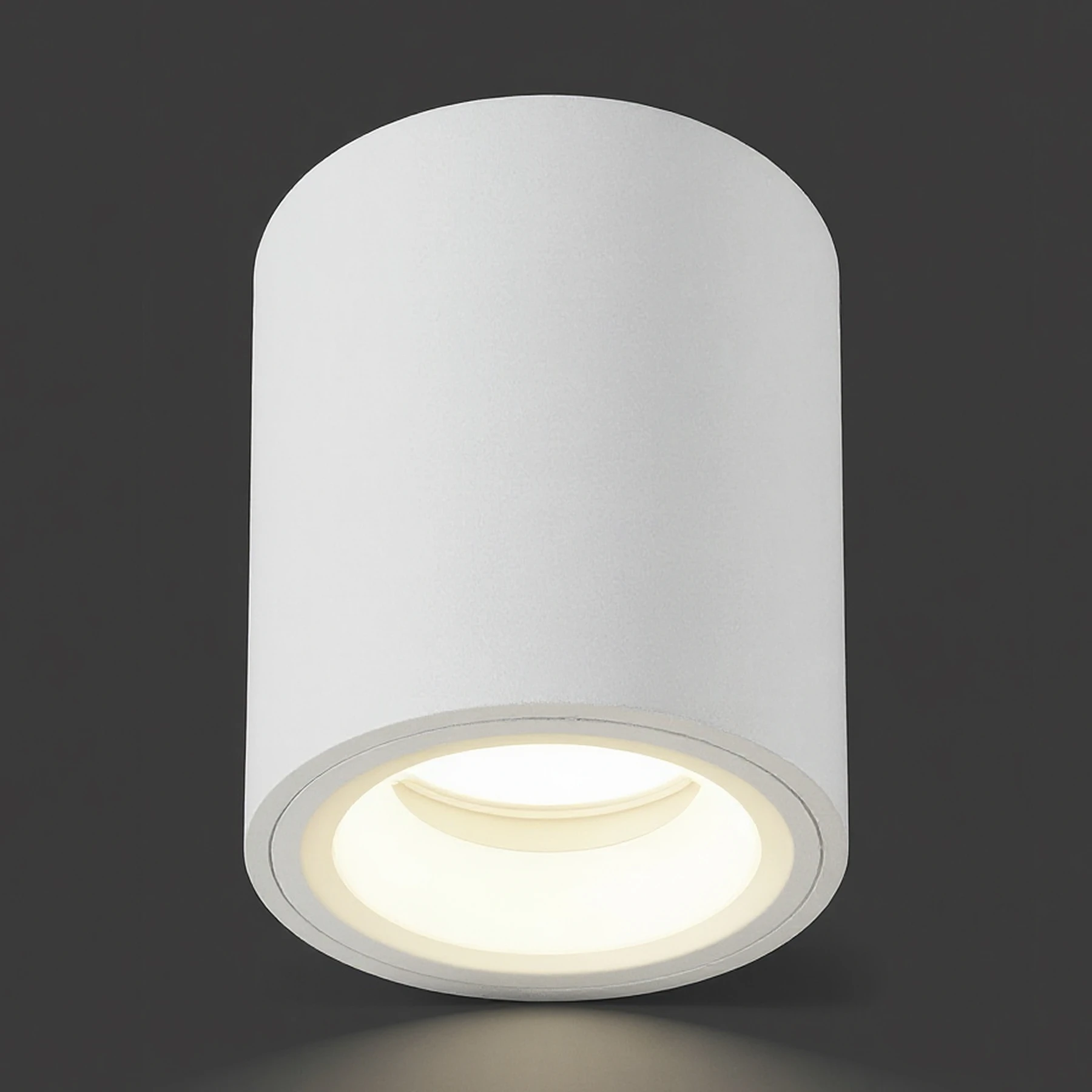 INDI C - Aufbau Deckenspot in weiß - Lichtfarbe: individuell wählbar