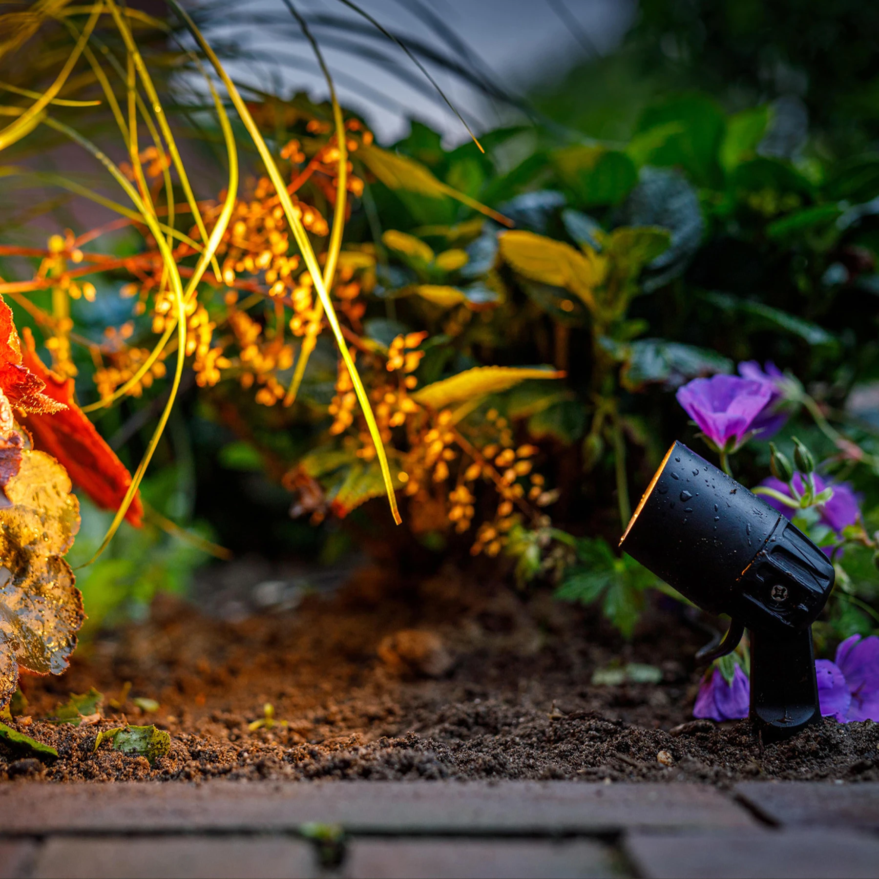 12V Wegeleuchte - 2W - Lichtfarbe: warmweiß - IP44