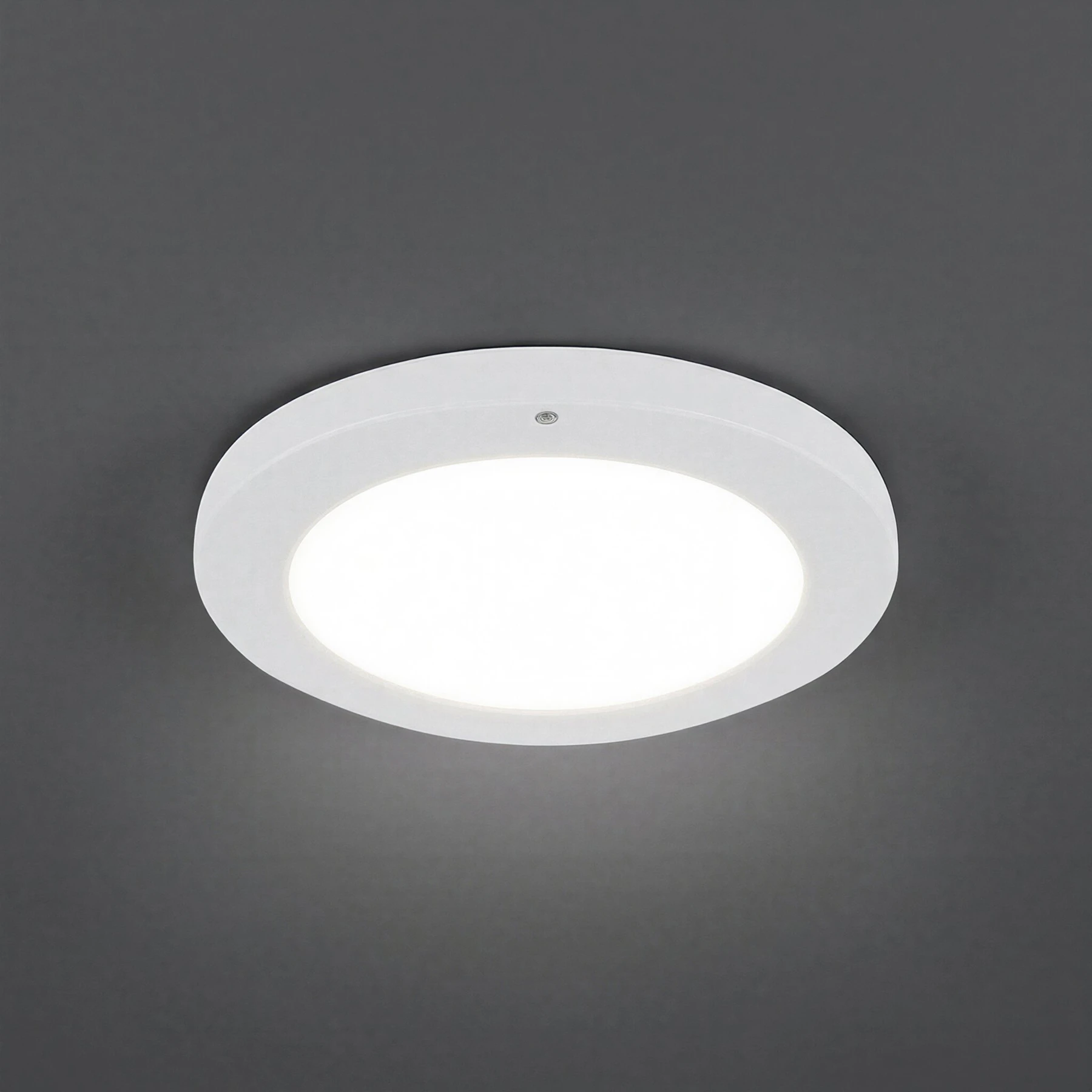 OLGIERD LED C MVS - Decken Aufbauleuchte in weiß - Ø18cm - 12W - Lichtfarbe: weiß einstellbar