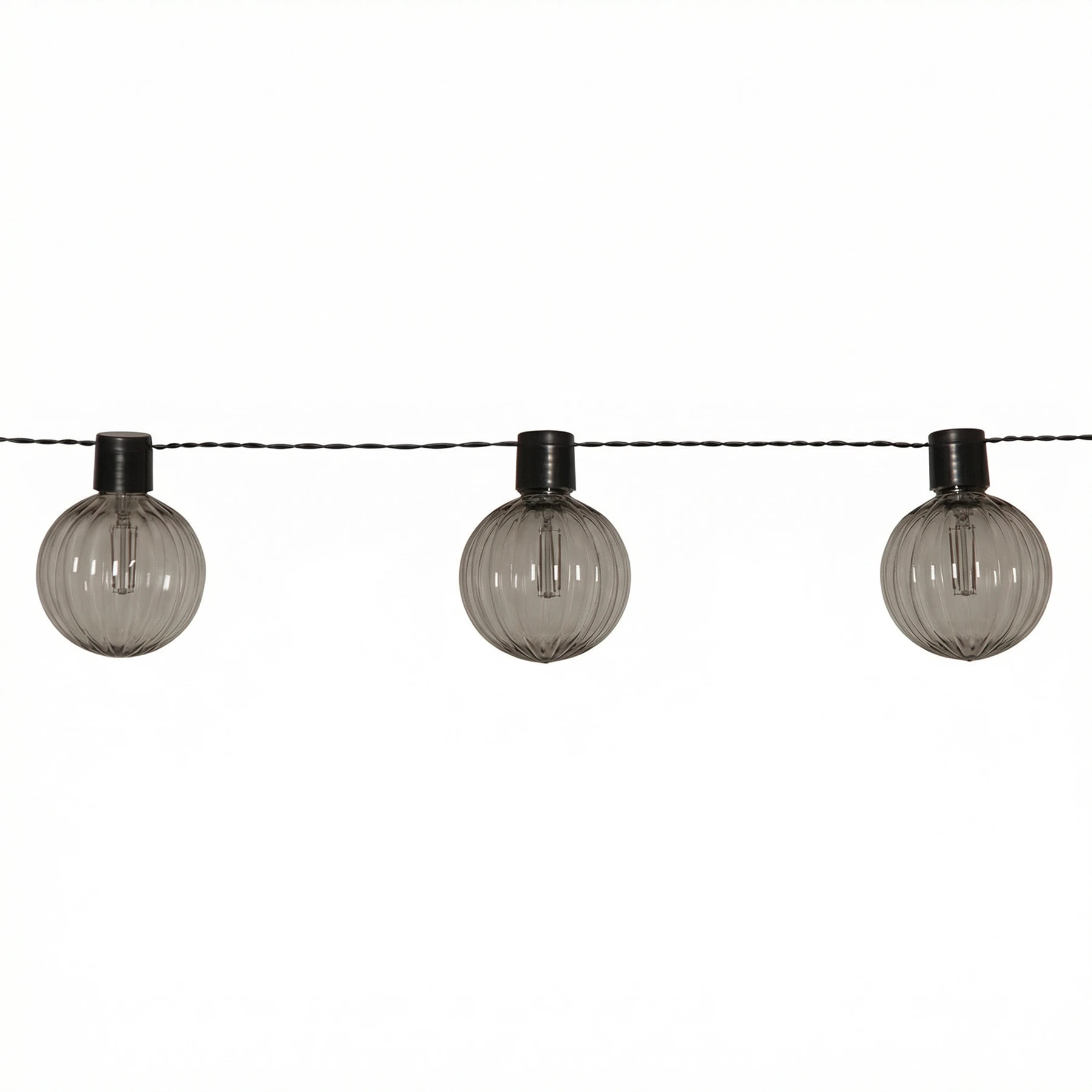 Archy - Lichterkette für außen - 3,6 m - 10 LEDs - Netzbetrieb - Warmweiß