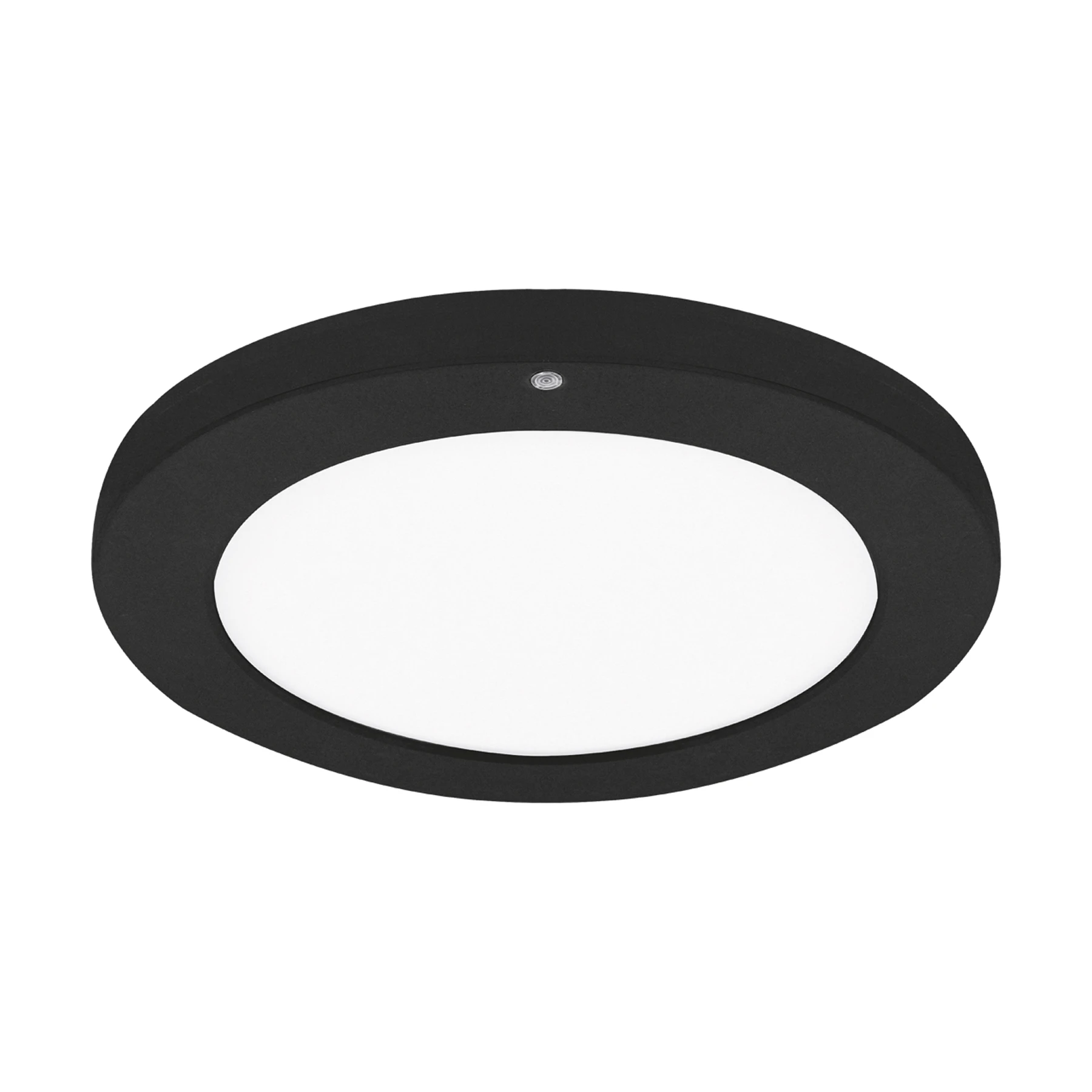 Decken Aufbauleuchte in schwarz - Ø23cm - 18 W - Lichtfarbe: weiß einstellbar