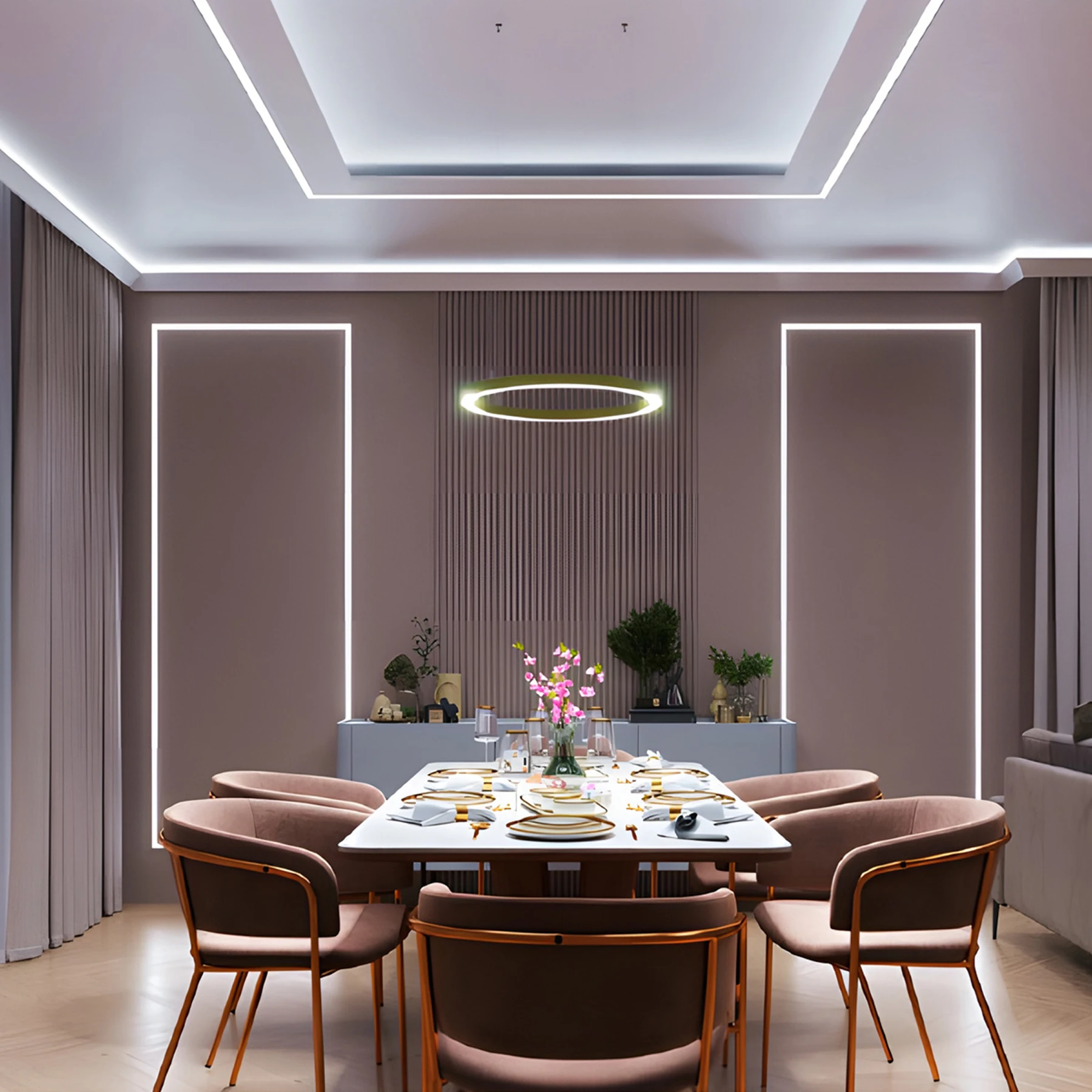 diffuse Abdeckung für LED Einbauprofil - P6-2.5, CC-301-S - 100cm - in Teilstücken (100cm / 200cm)