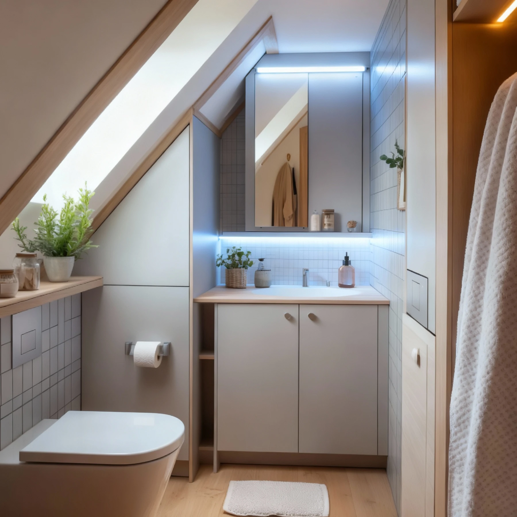 wasserfestes 12V LED Streifen Set mit Fernbedienung und Netzteil, 500cm Länge, Lichtfarbe weiß, IP67 mit Steckdosen Netzteil