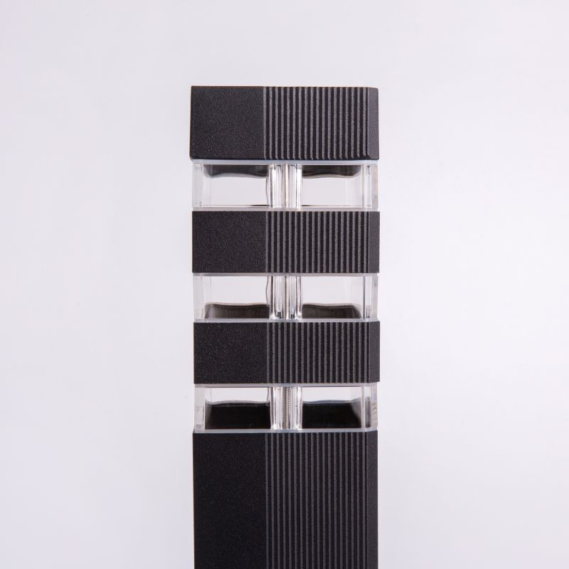 Nordlys - Wegeleuchte in schwarz - Lichtfarbe: individuell wählbar - ohne Leuchtmittel