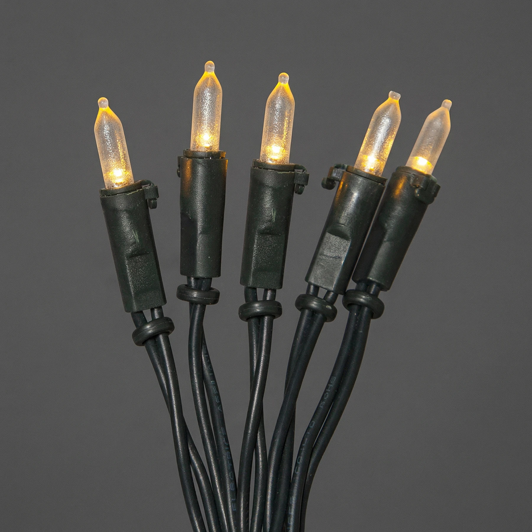 P-LED - Baumlichterkette für innen - 5,1 m - 35 LEDs - Netzbetrieb - Warmweiß