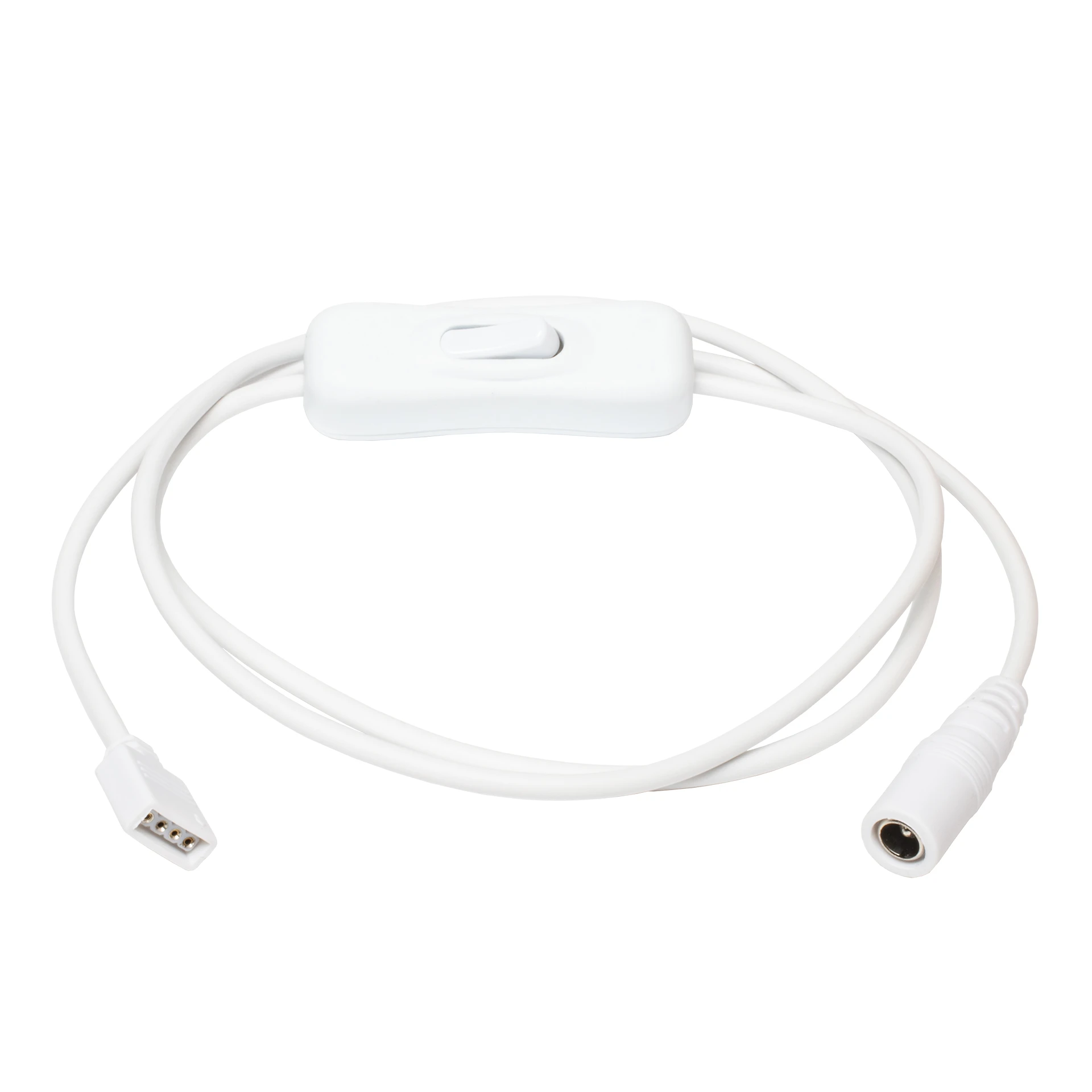 Quick-System 4polig 2.54 – Anschlusskabel zum Netzteil mit Schalter – 100cm