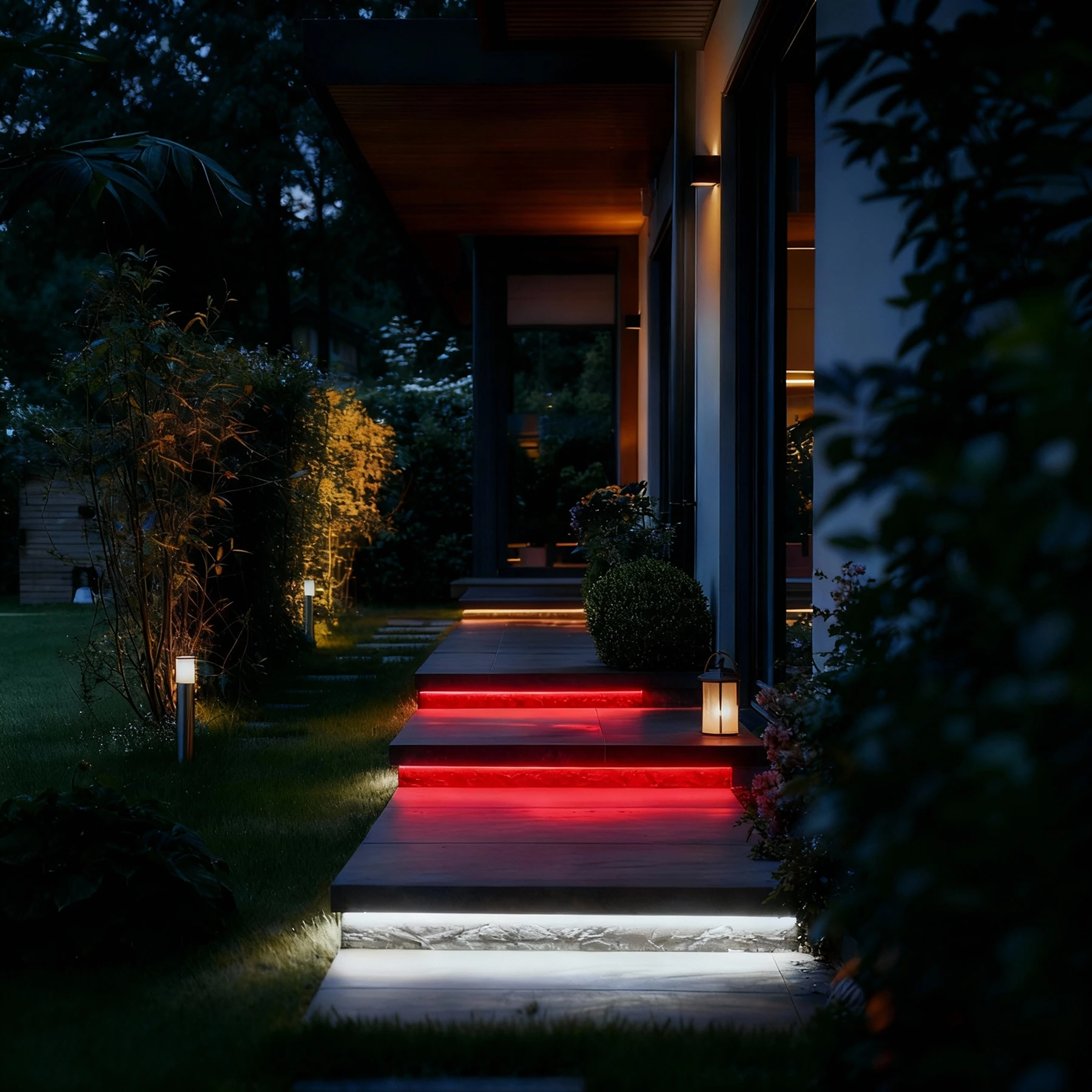 24V wasserfester LED Streifen - RGBW - IP65 - 60 LEDs je Meter - alle 10cm teilbar - 10cm - 6 LED Chips - 1,4 Watt - 120 Lumen - 15cm Eingangskabel mit offenen Enden