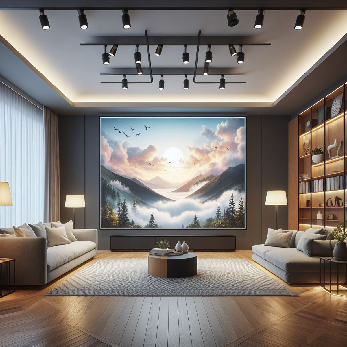 230V LED 1-Phasen Schienenleuchte - Frida Tra - 35W - GU10, schwarz - chrome - ohne Leuchtmittel