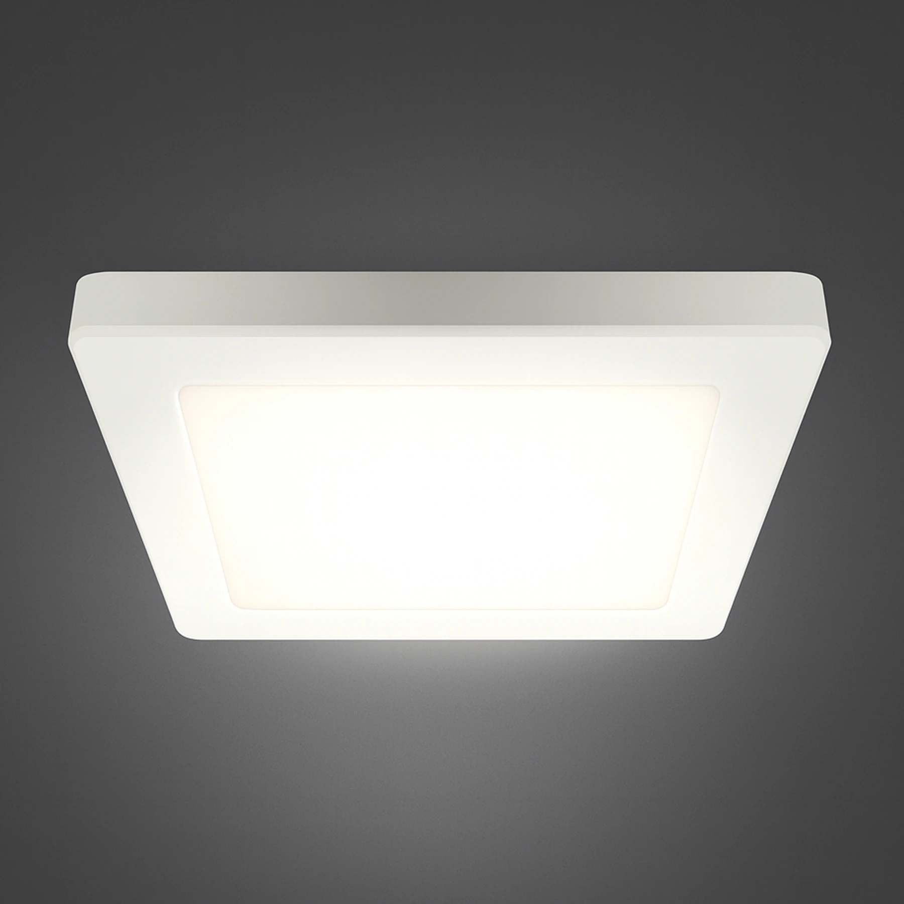 Decken Aufbauleuchte in weiß - 22cm - 18 W - Lichtfarbe: weiß einstellbar