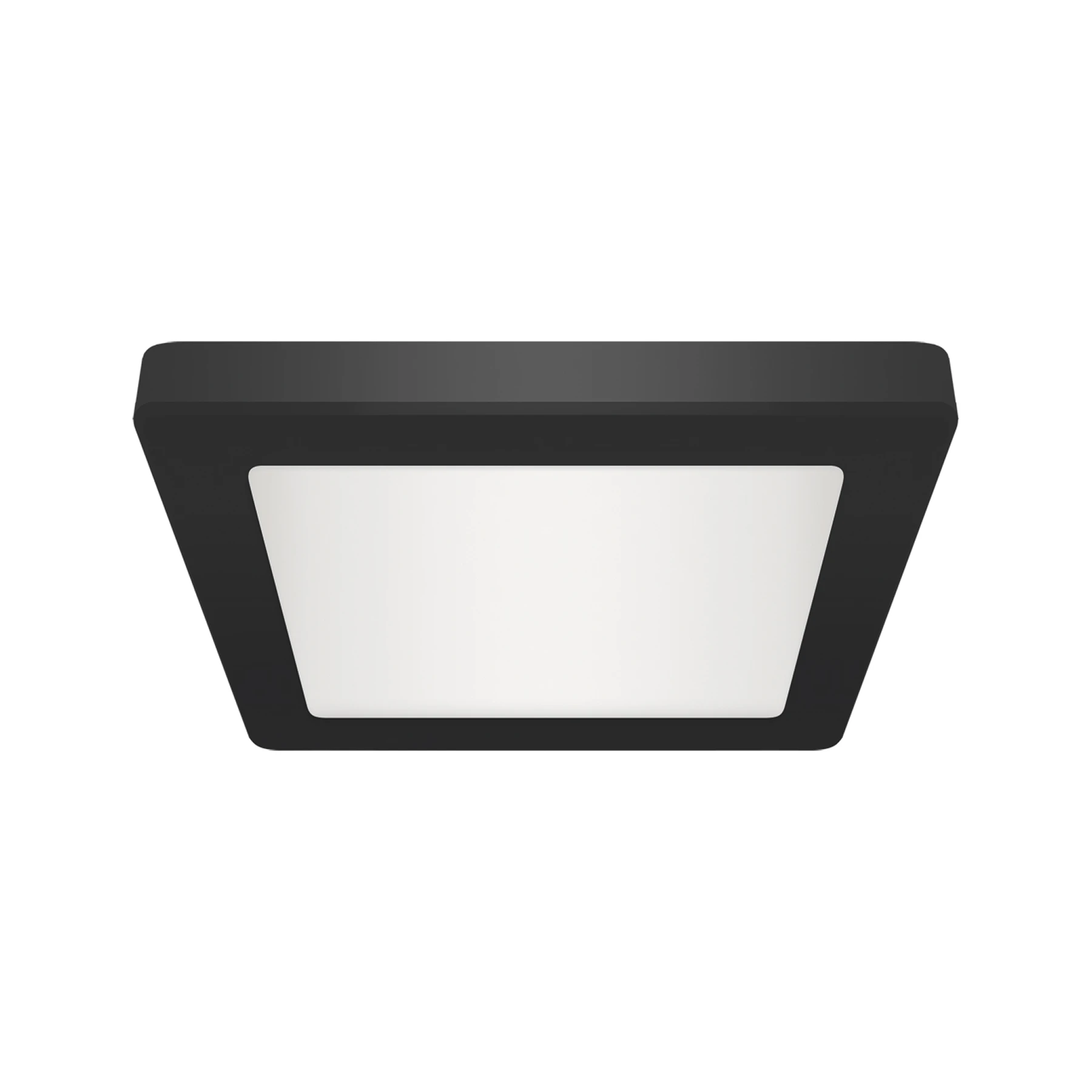 Decken Aufbauleuchte in schwarz - 16cm - 12 W - Lichtfarbe: weiß einstellbar