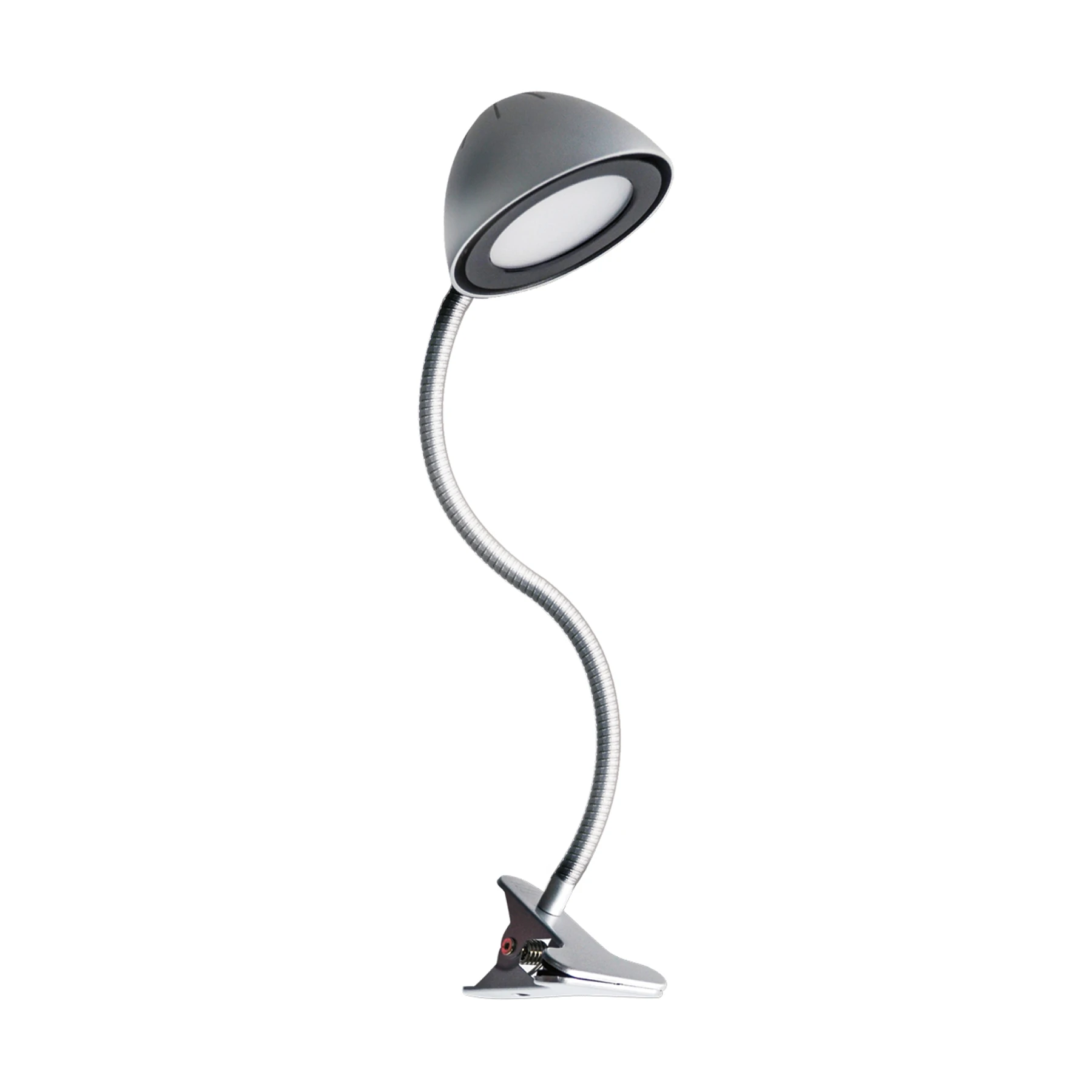 Klemmleuchte in silber - Lichtfarbe: neutralweiß
