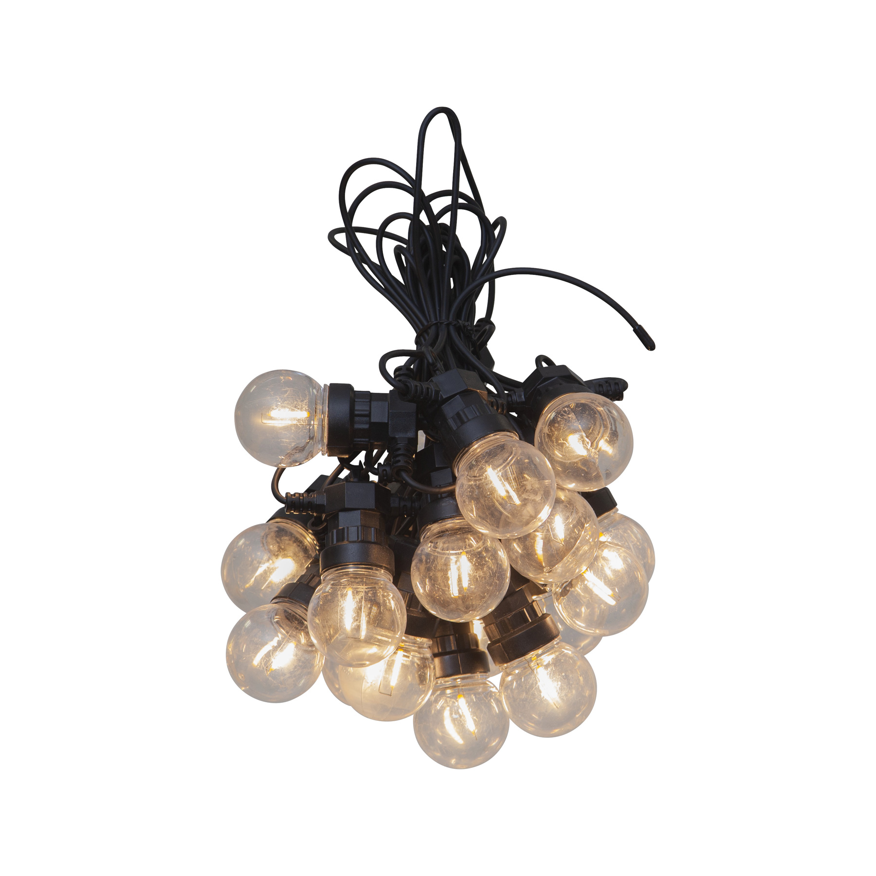 Circus Small - Lichterkette für außen - 8,55 m - 20 LEDs - Netzbetrieb - Warmweiß