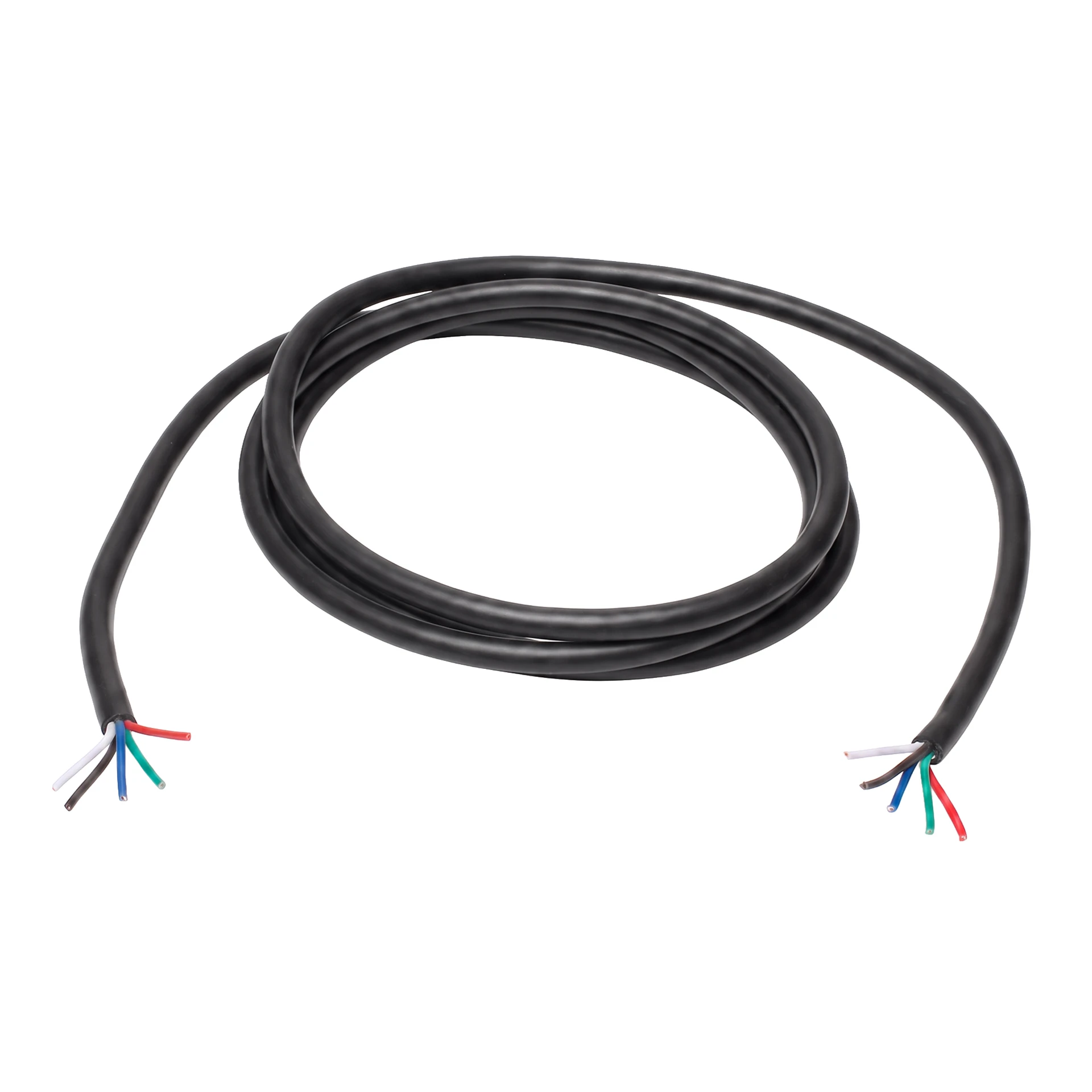 5-poliges Verbindungskabel - schwarz - offene Kabelenden - 100 cm