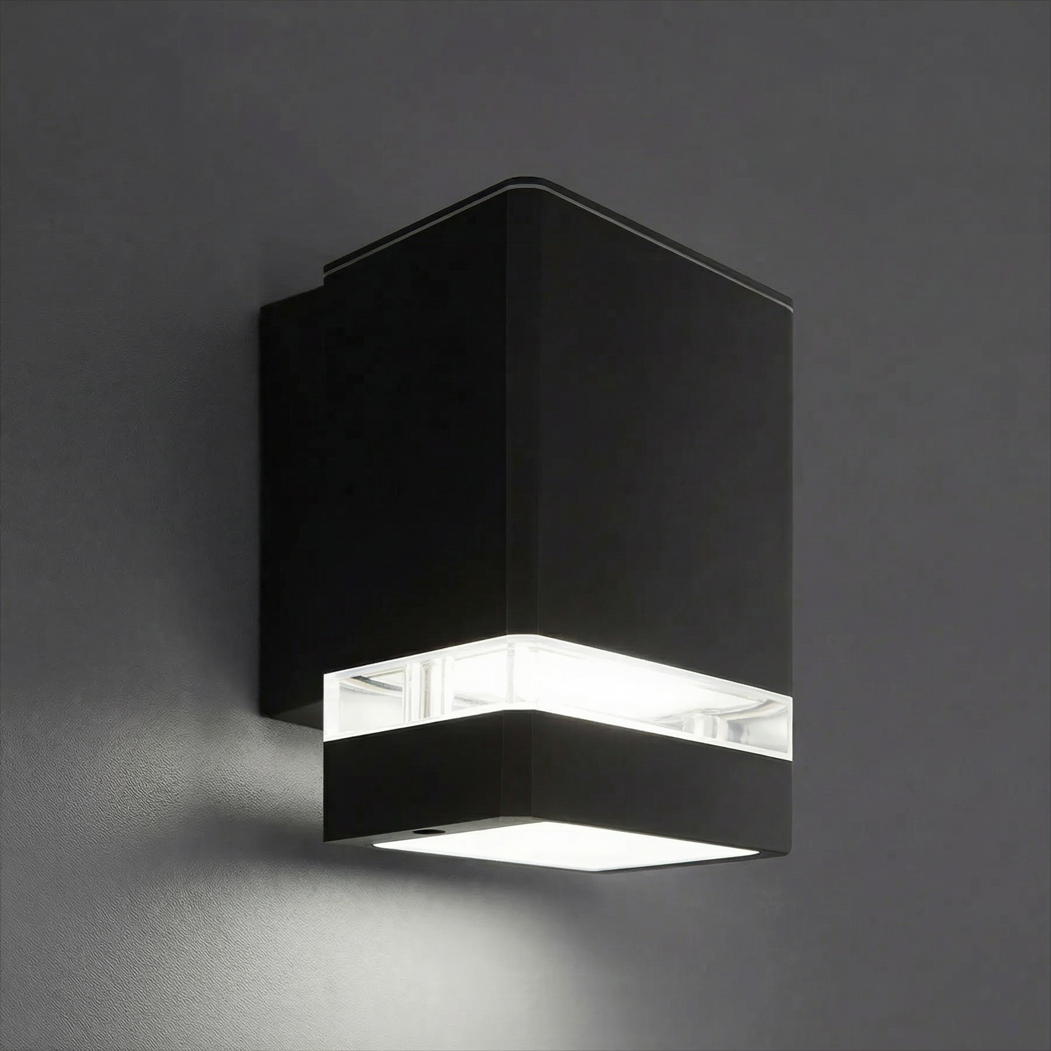 BRUNO - Wandleuchte outdoor in schwarz - Lichtfarbe: individuell wählbar