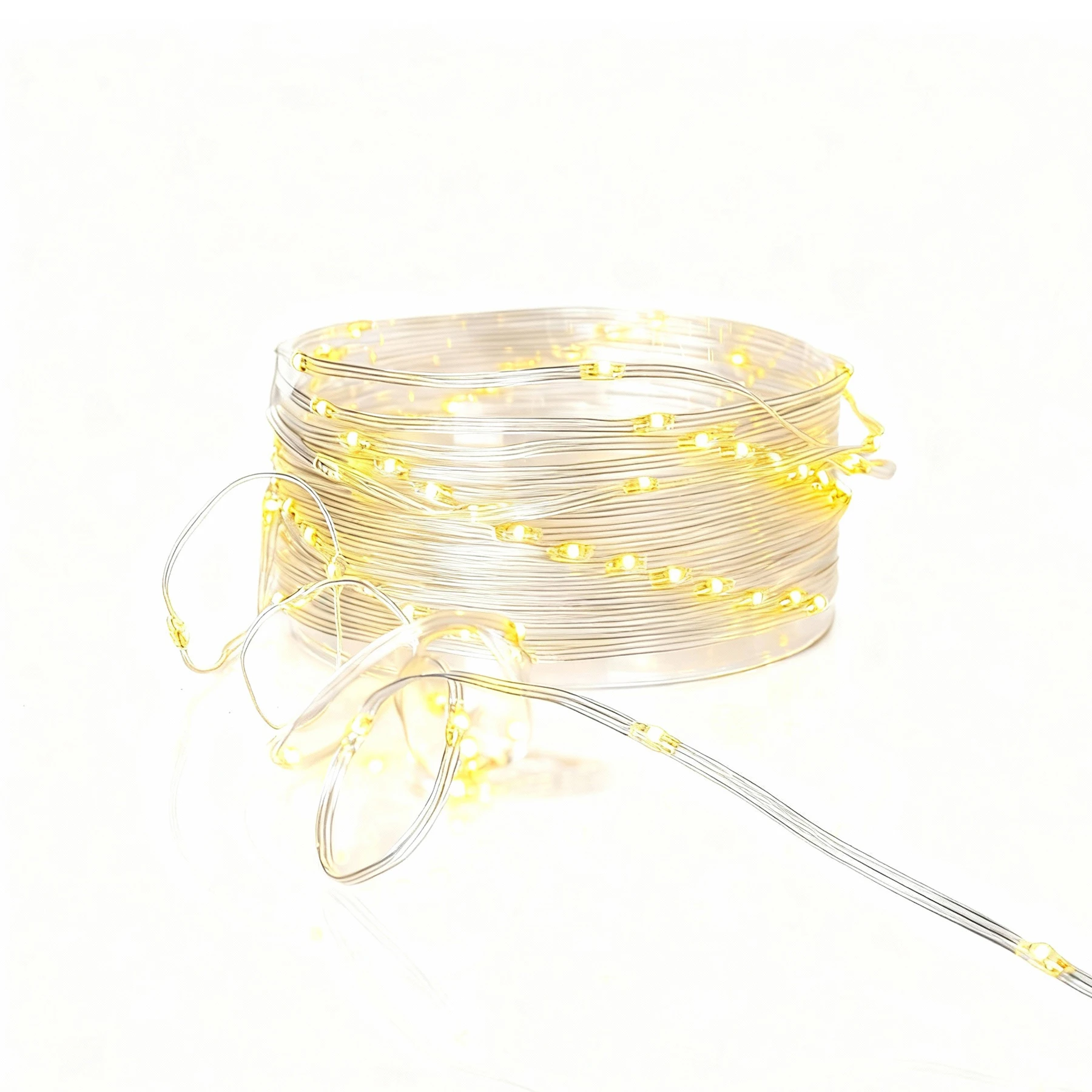 Dew Drop Micro - Lichterkette für außen - 36 m - 480 LEDs - Netzbetrieb - Warmweiß
