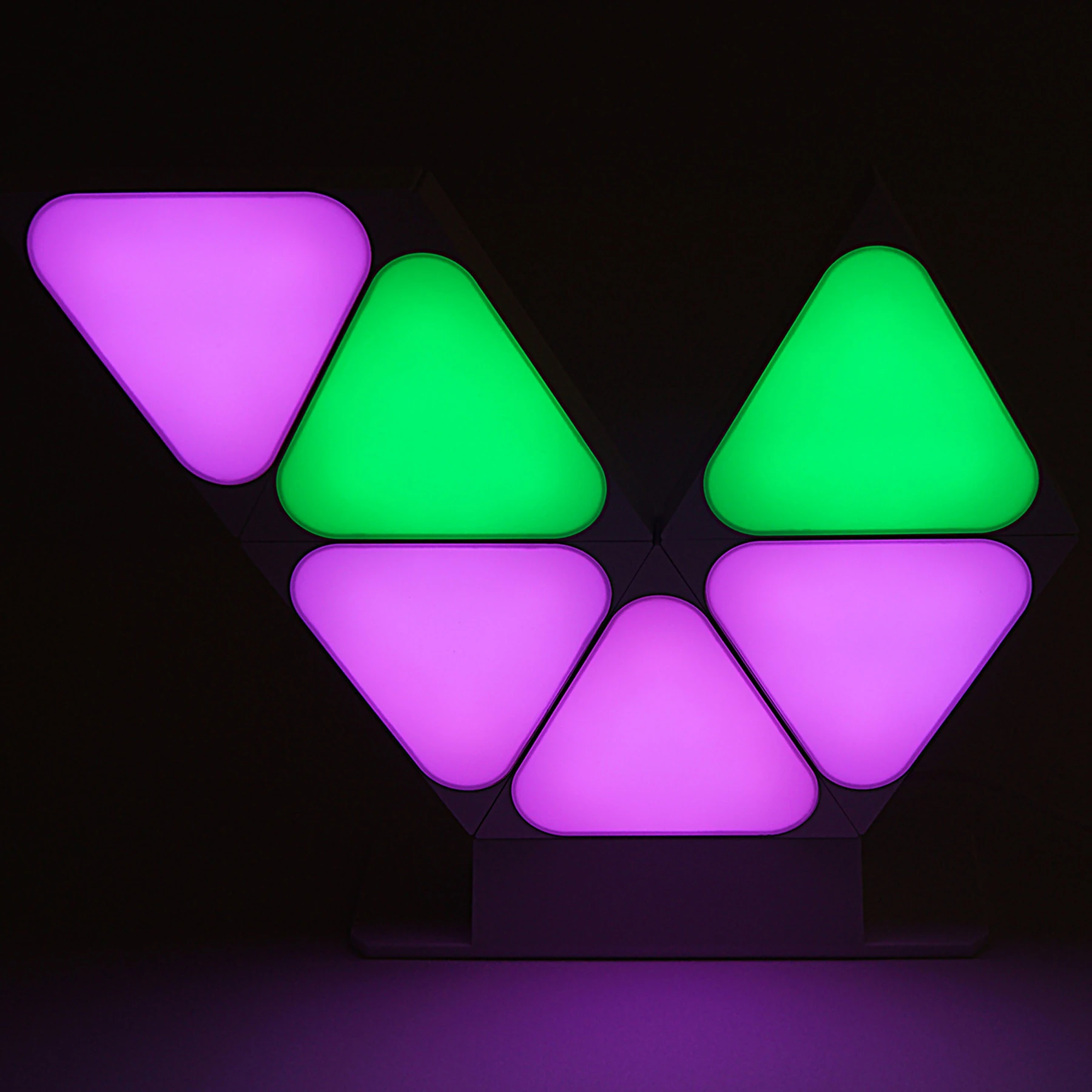 LED Light Panel Set - 6er Set - Tuya App - Sprachsteuerung über Alexa und Google Home