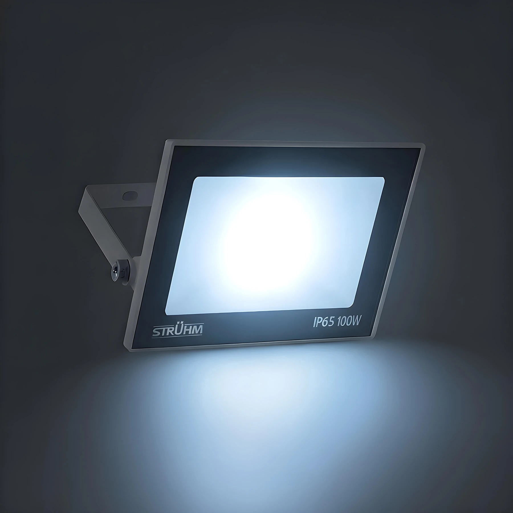 LED Strahler  - 26,9 x 21,5 x 3,2 cm -100 W - Lichtfarbe: Kaltweiß