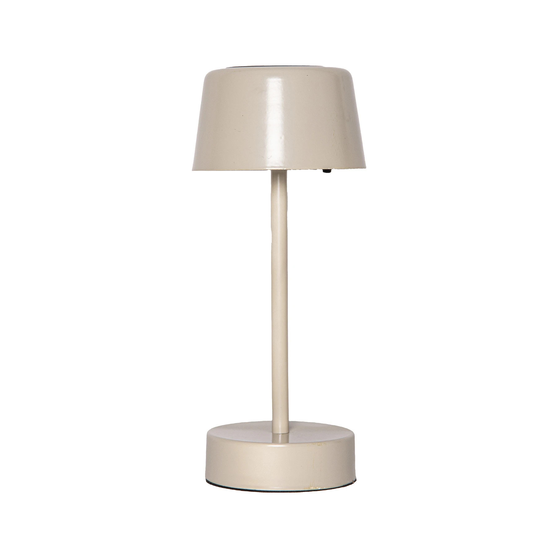Solei - Solar Tischleuchte in Beige - Lichtfarbe: warmweiß