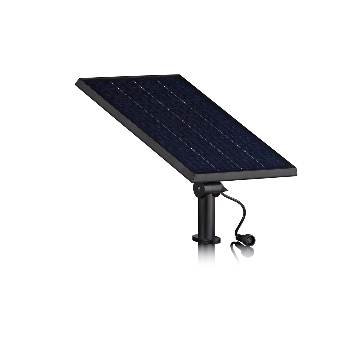 LED - Lichterkette mit 6 Lichtkugeln in 5,5m Länge und Solarpanel - für Außen,warmweiß,wasserfest