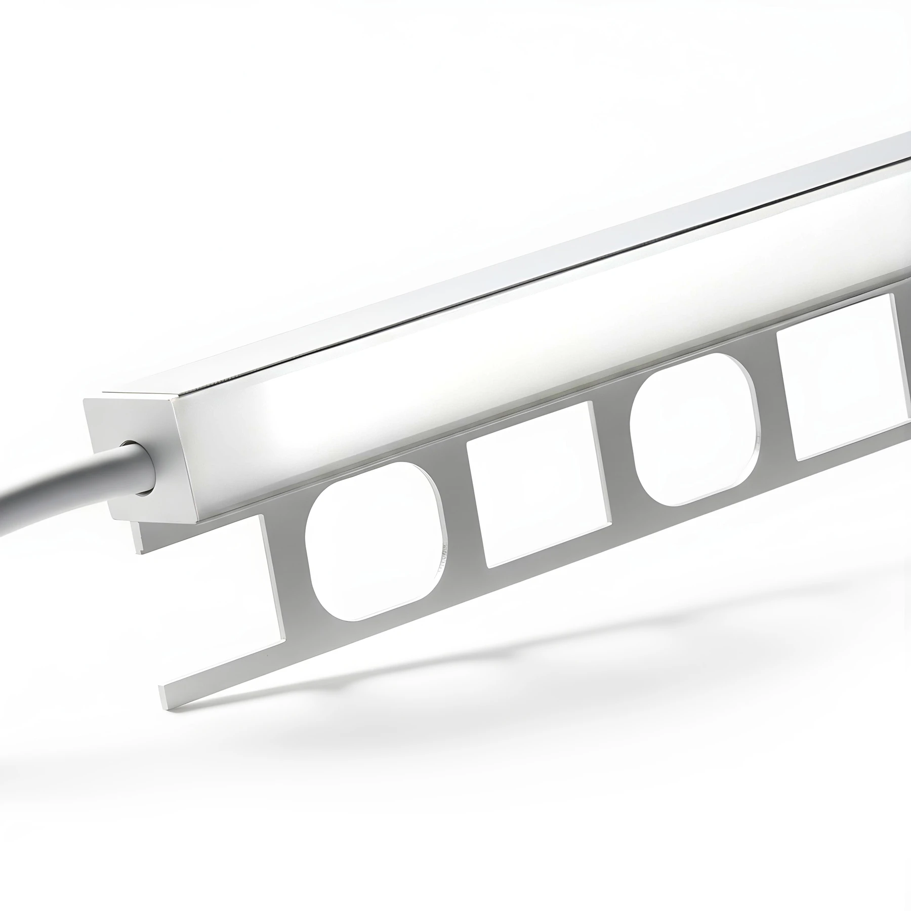 24V wasserfeste Fliesen LED Leiste - COB - Neutralweiß - diffuse Abdeckung - IP65 - bis 3m Länge