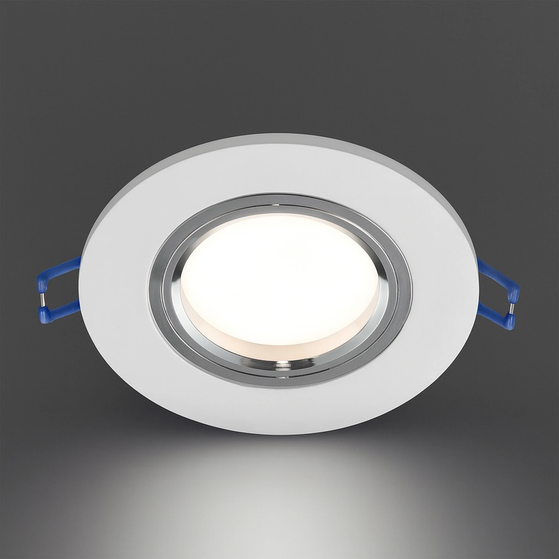 SELENA C - Einbau Deckenspot in chrom/mattiert - Lichtfarbe: individuell wählbar