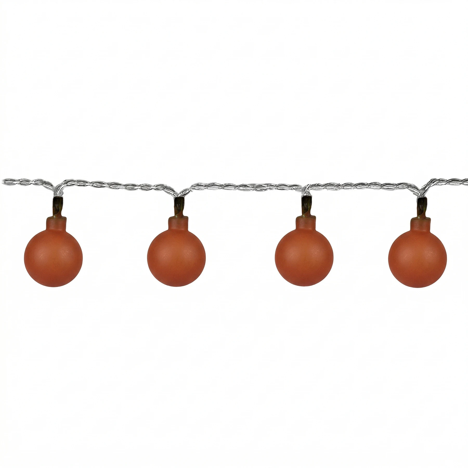 Berry - Deko Lichterkette für außen - 7,35 m - 50 LEDs - Netzbetrieb - Rot
