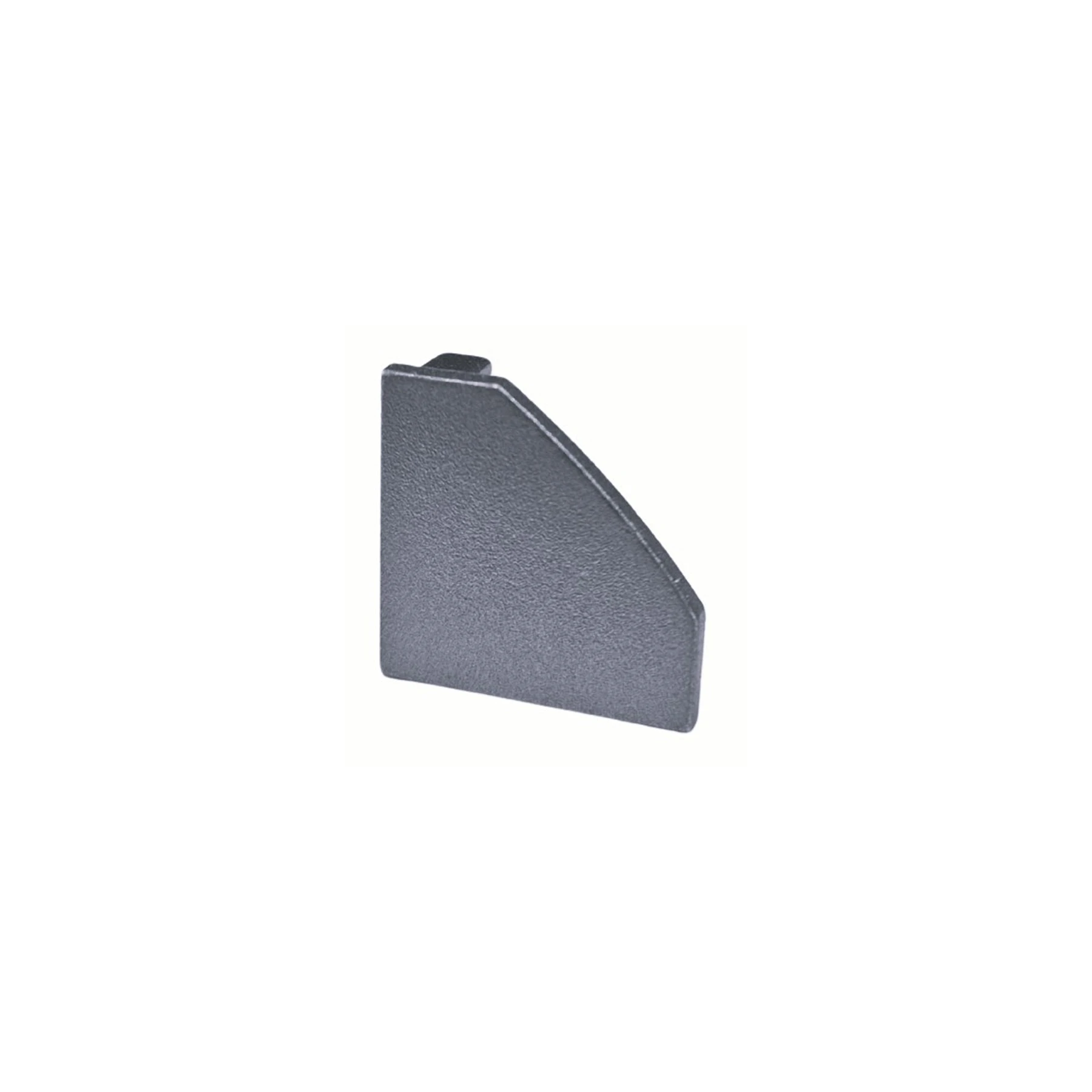 Endkappe für Aluminium LED Profil CC-35-GRY - 1 Stück geschlossen