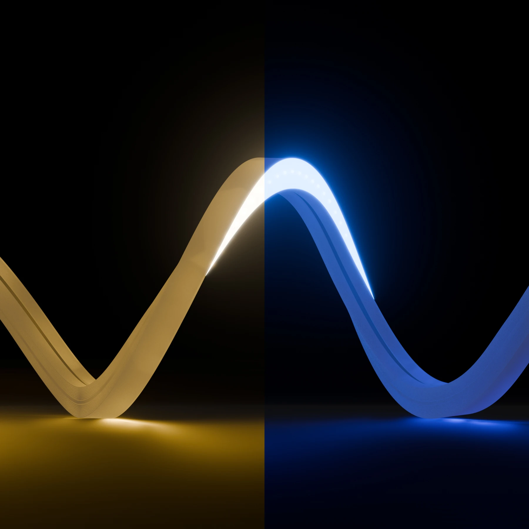 24V wasserfester flexibler LED Lichtschlauch - RGBW - diffus - Neon-Effekt - IP67 - 16 x 15 mm