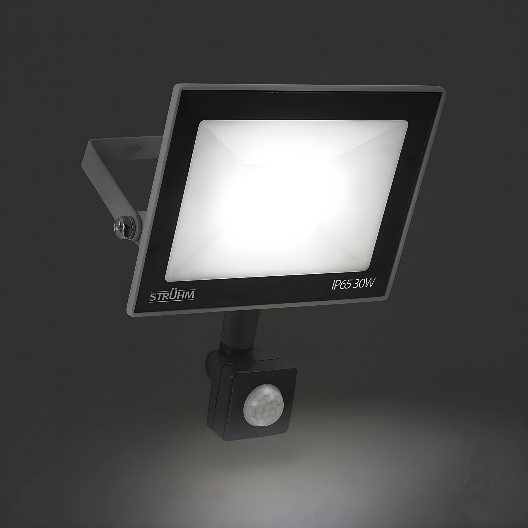 LED Strahler mit Bewegungsmelder - 17,7 x 18,5 x 5,4 cm - 30 W - Lichtfarbe: Neutralweiß