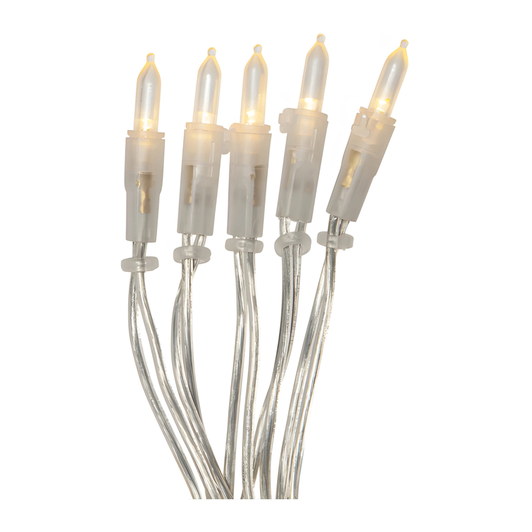 P-LED - Baumlichterkette für innen - 2,85 m - 20 LEDs - Netzbetrieb - Warmweiß
