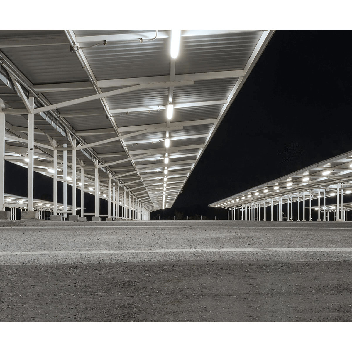 230V LED Industrieleuchte Limea - Neutralweiß - 20W - IP65, schwarz