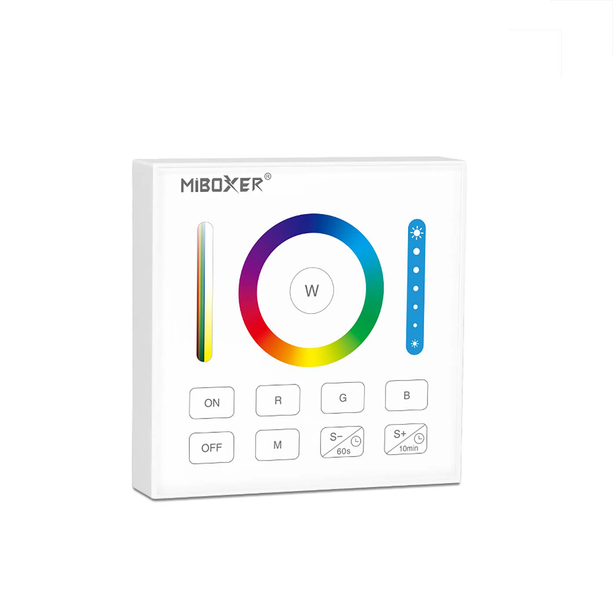 LED Funk Controller Set - 1 Zone - 5 Kanal - RGB+CCT - Fernbedienung (2,4 GHz) - IP66 wasserfest