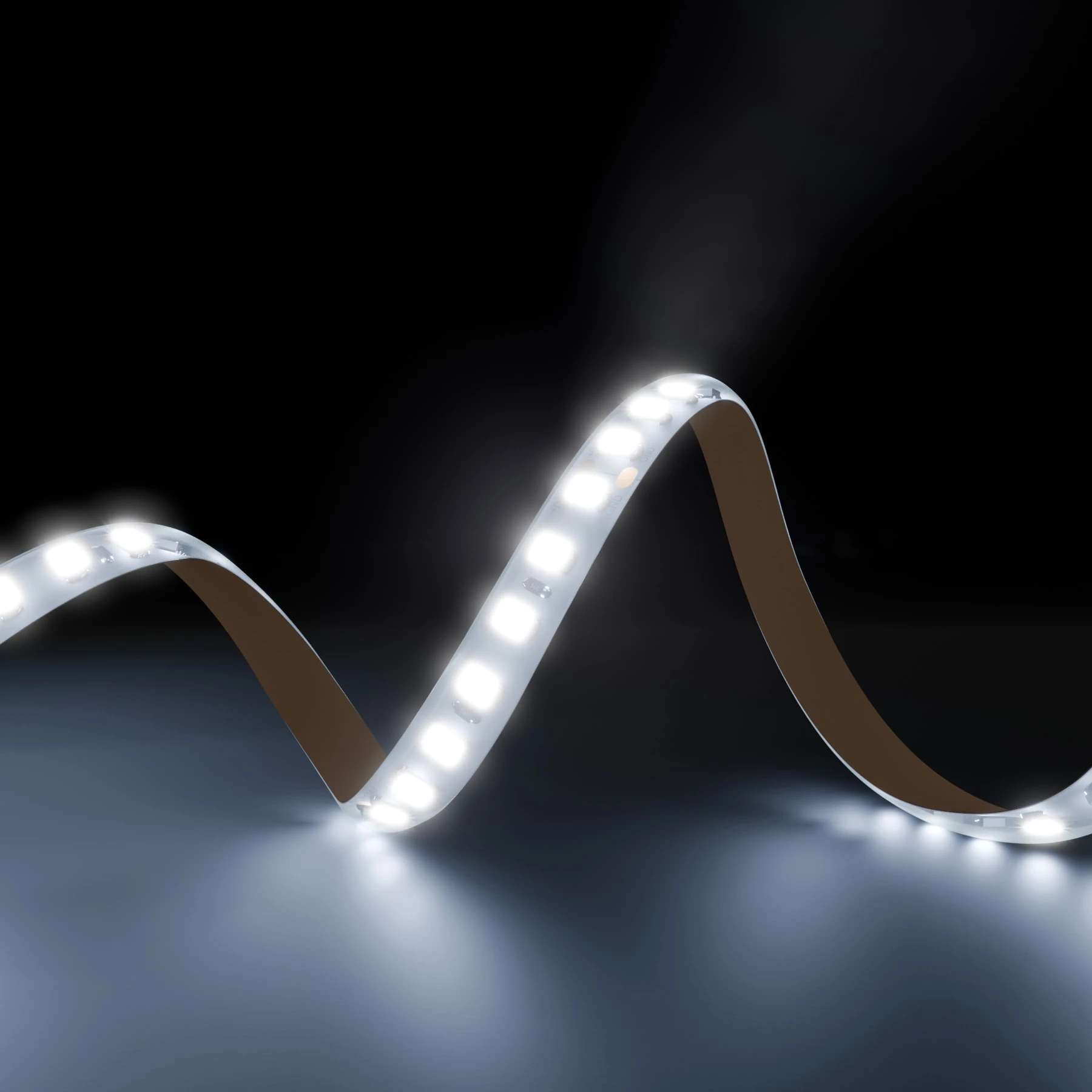 24V wasserfester LED Streifen - weiß - IP65 - 120 LEDS je Meter - alle 5cm teilbar