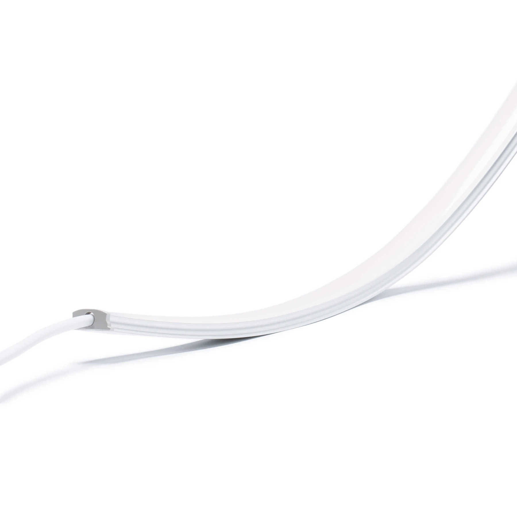 24V flexible Aluminium LED Leiste - weiß - diffuse Abdeckung - 33cm - 144 LED Chips - 4 Watt - 360 Lumen