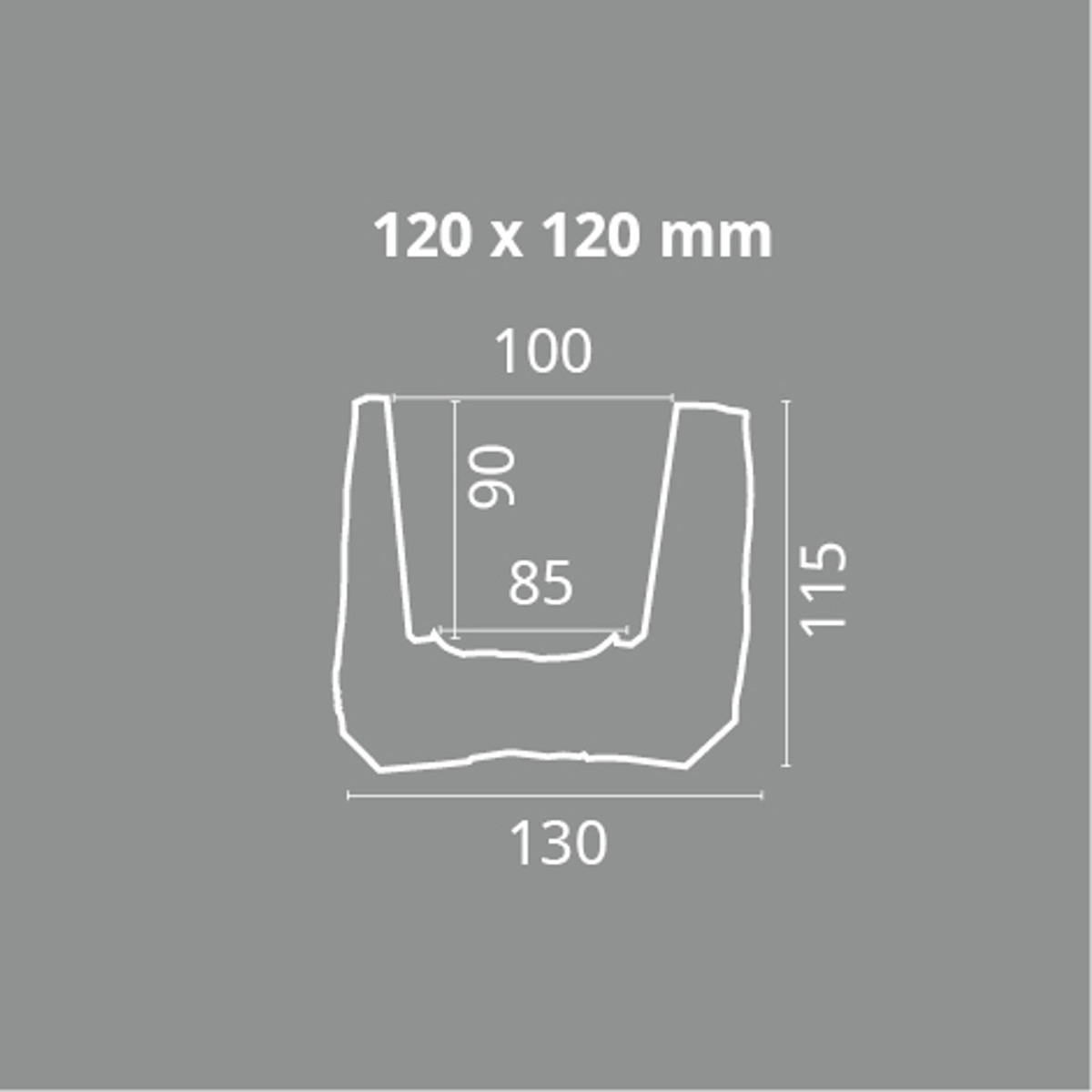 Deckenbalken - Eiche dunkel - Holzoptik, 12 x 12 x 200cm