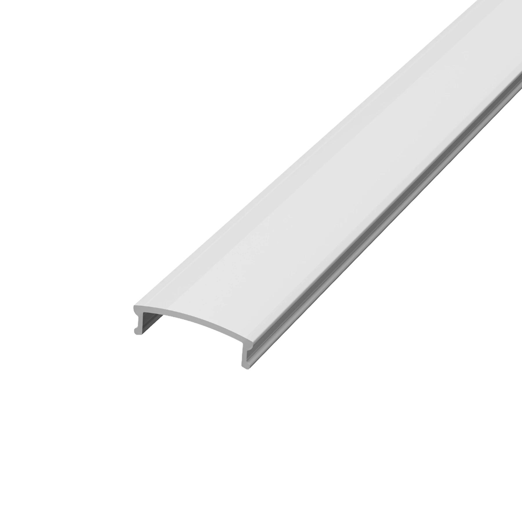 diffuse Abdeckung für LED Einbauprofil - slim, CC-66, CC-66-BLK, CC-66-WHT - 100cm Länge