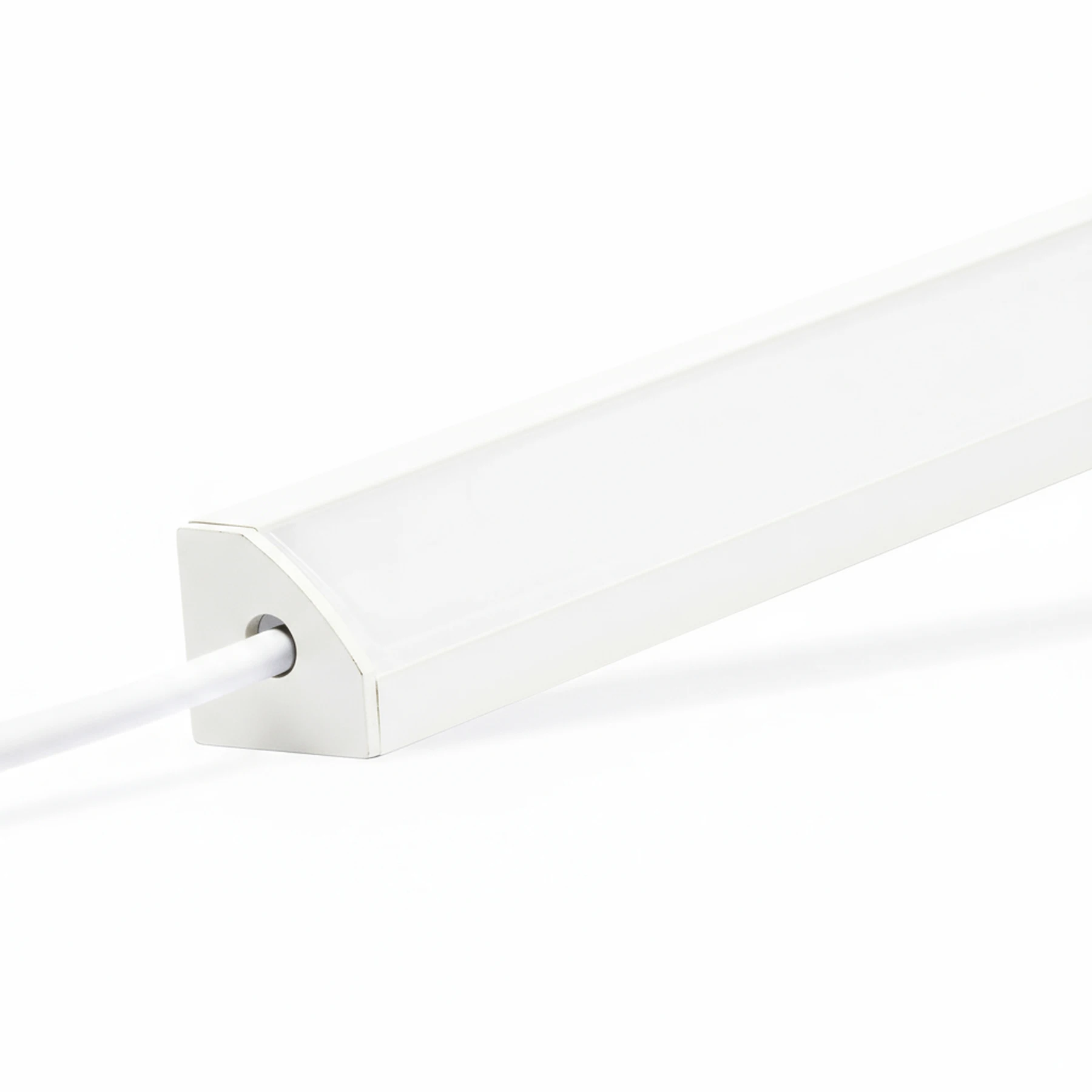 24V White Line LED Eckleiste - RGBWW (RGB + warmweiß) - diffuse Abdeckung
