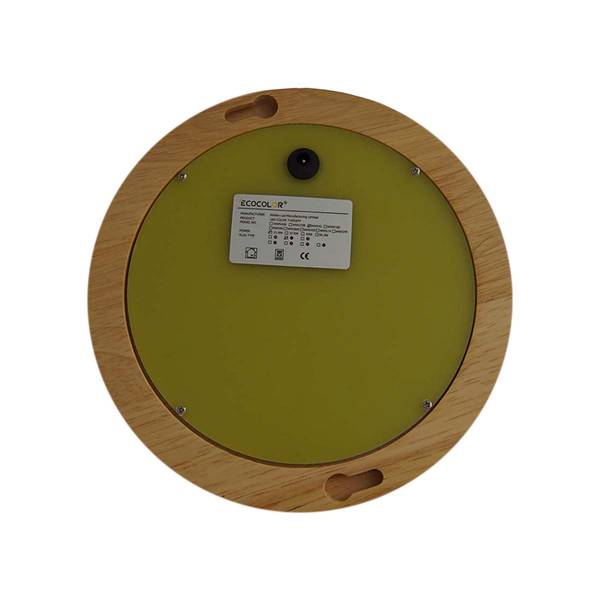 Sauna Lampe, 12V, 12W, 4 Lichtprogramme, 12 Farben, rund Ø 18 cm