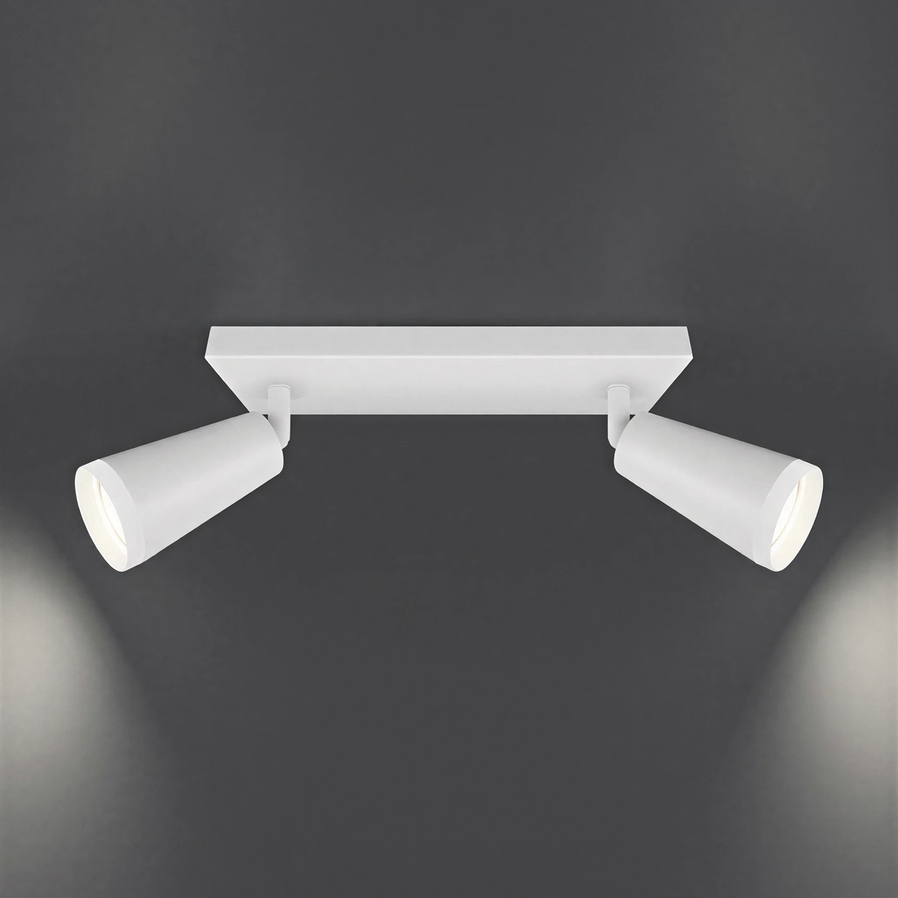 SANA 2 - Decken Spotleuchte in weiß - Lichtfarbe: individuell wählbar