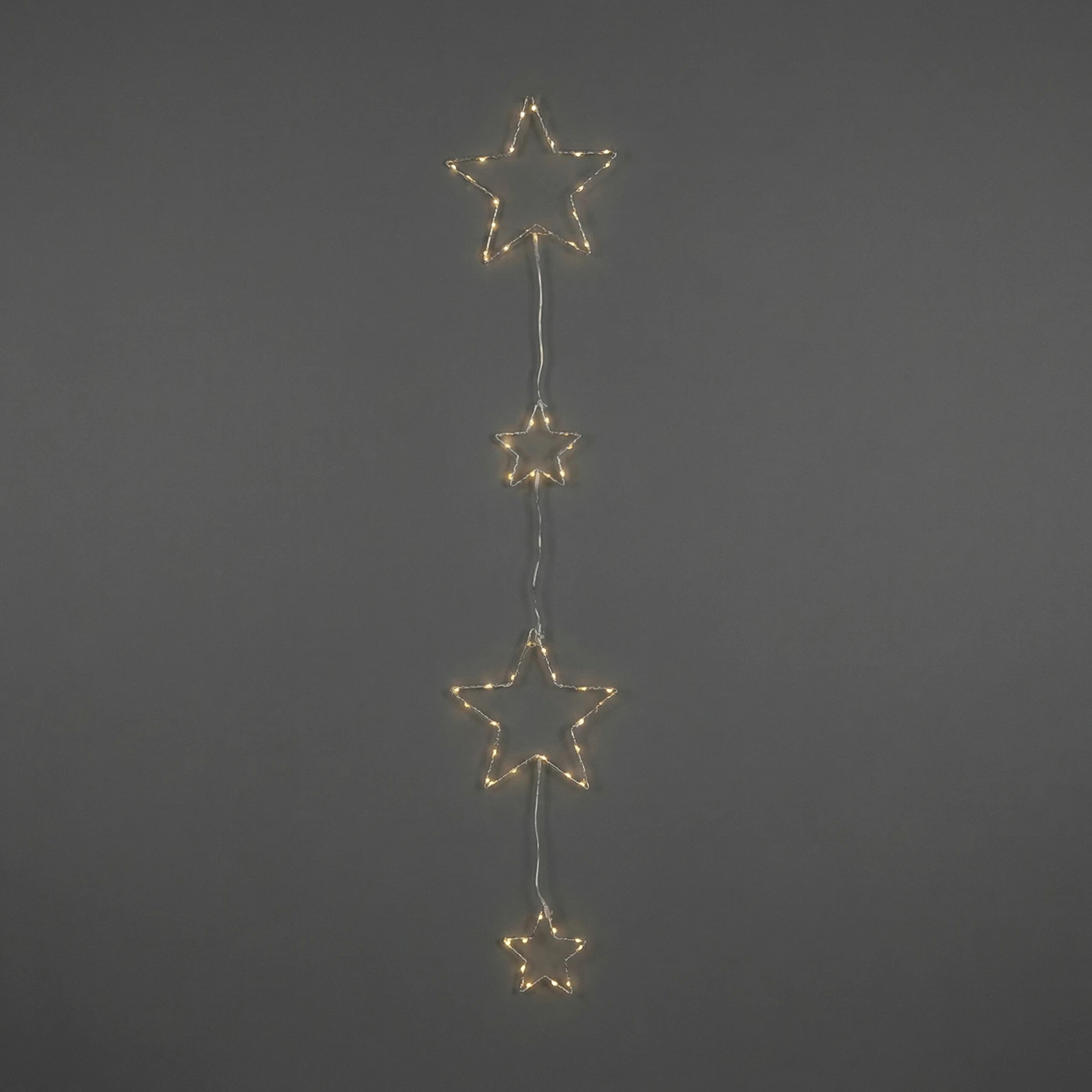 Dew Drop - Deko Lichterkette für innen - 0,2 m - 60 LEDs - Timer - Batteriebetrieb - Warmweiß