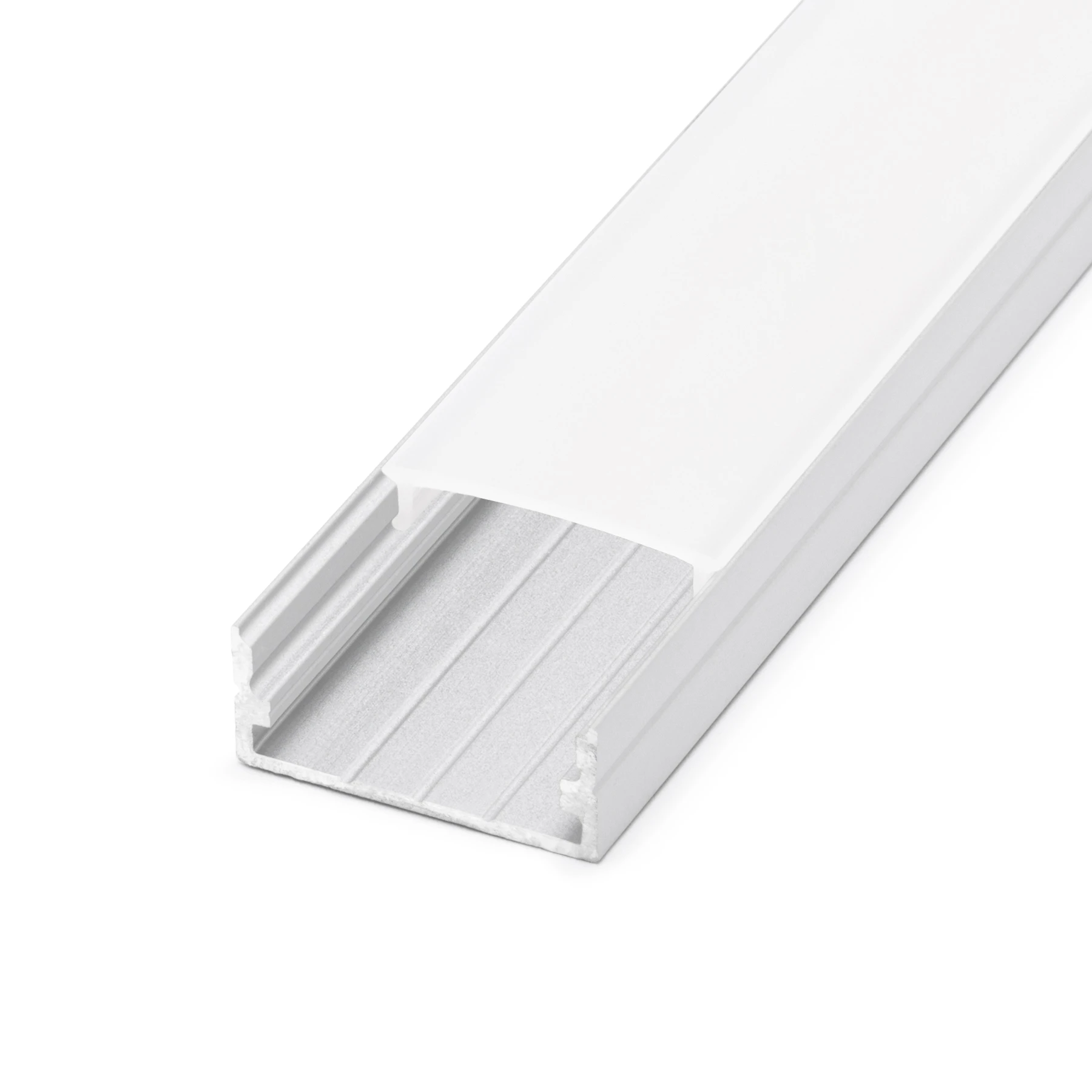 diffuse Abdeckung für LED Aufputzprofil - ideal, CC-42 - 100cm Länge