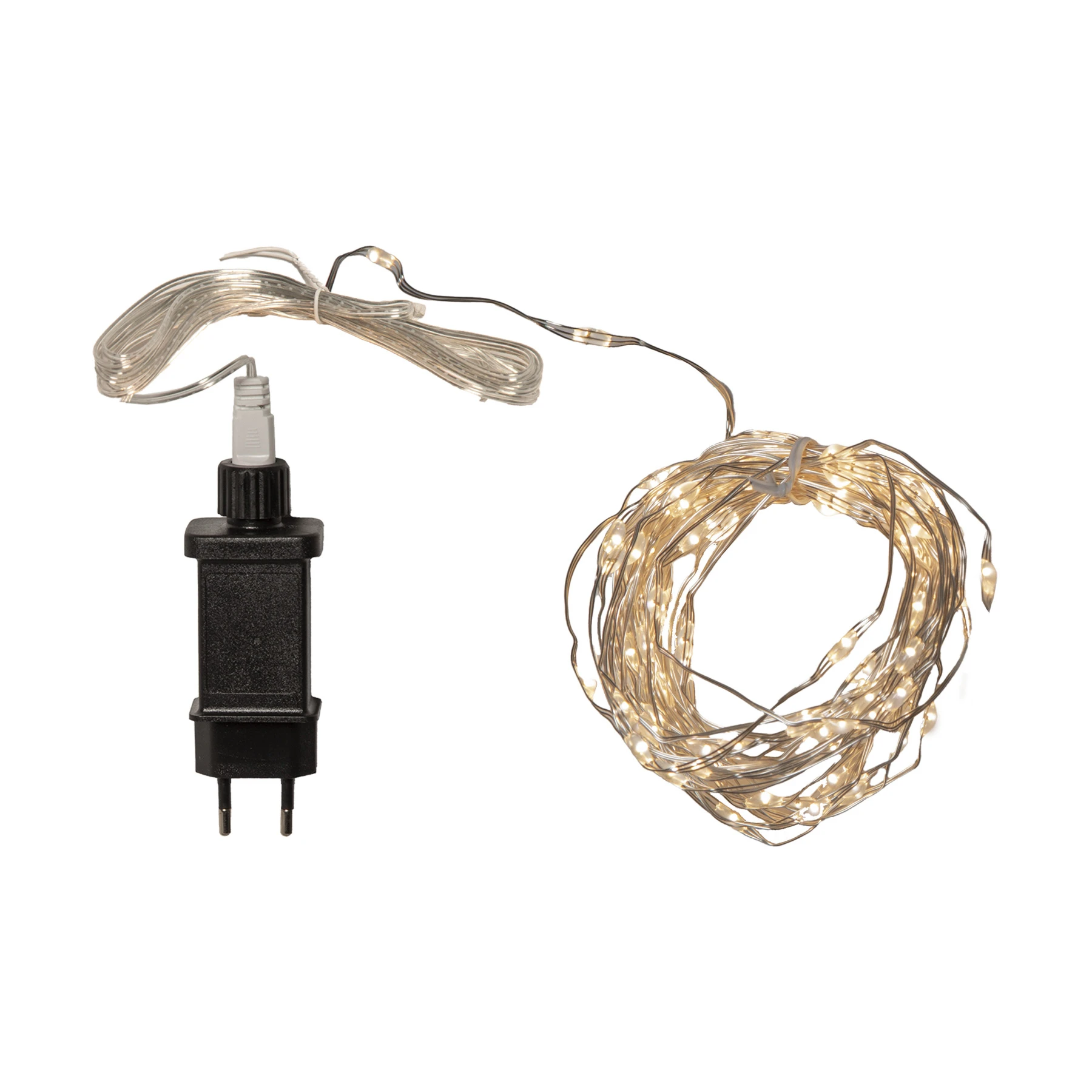 Dew Drop - Deko Lichterkette für innen - 5 m - 100 LEDs - Netzbetrieb - Warmweiß
