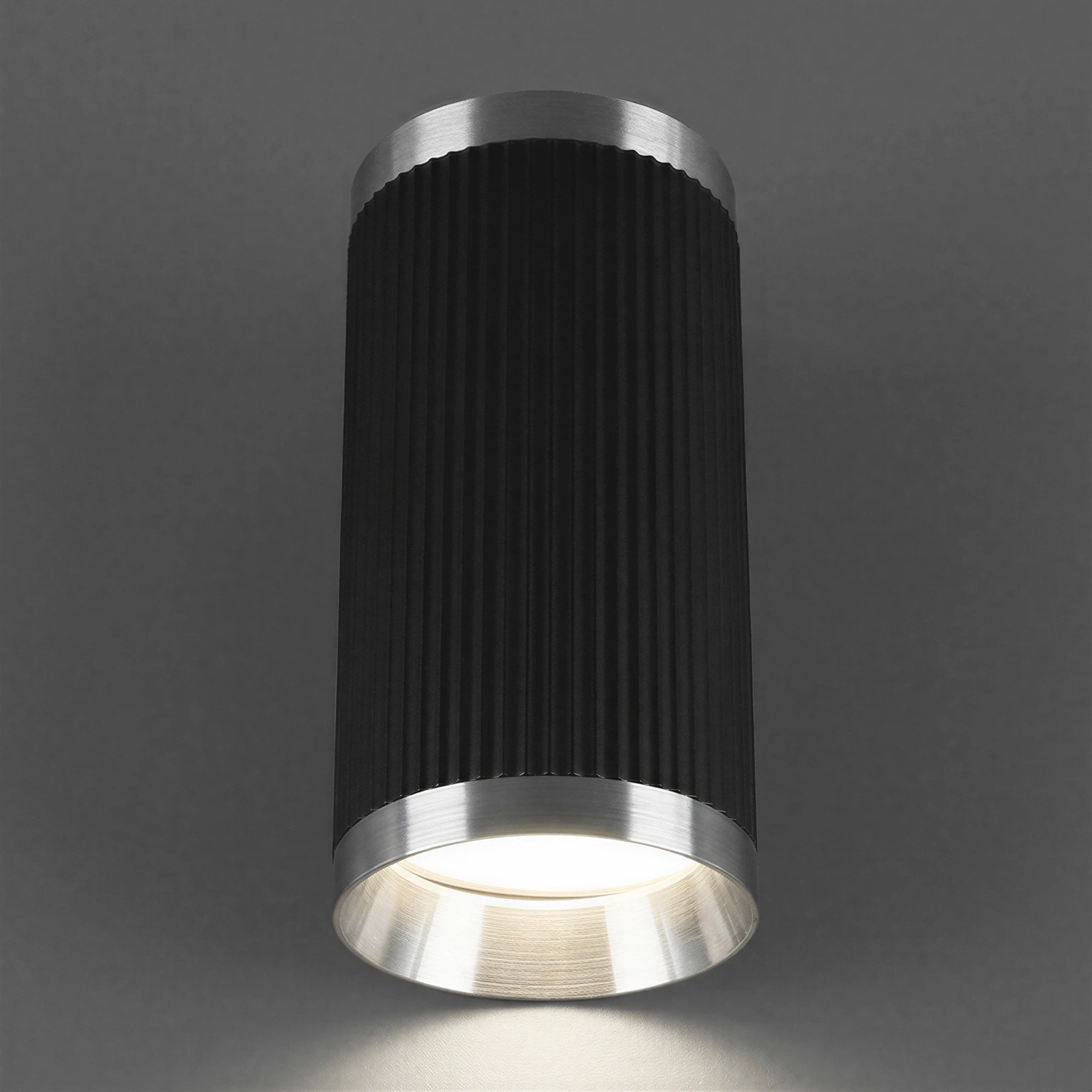 FRIDA DWL - Aufbau Deckenspot in schwarz/chrom - Lichtfarbe: individuell wählbar