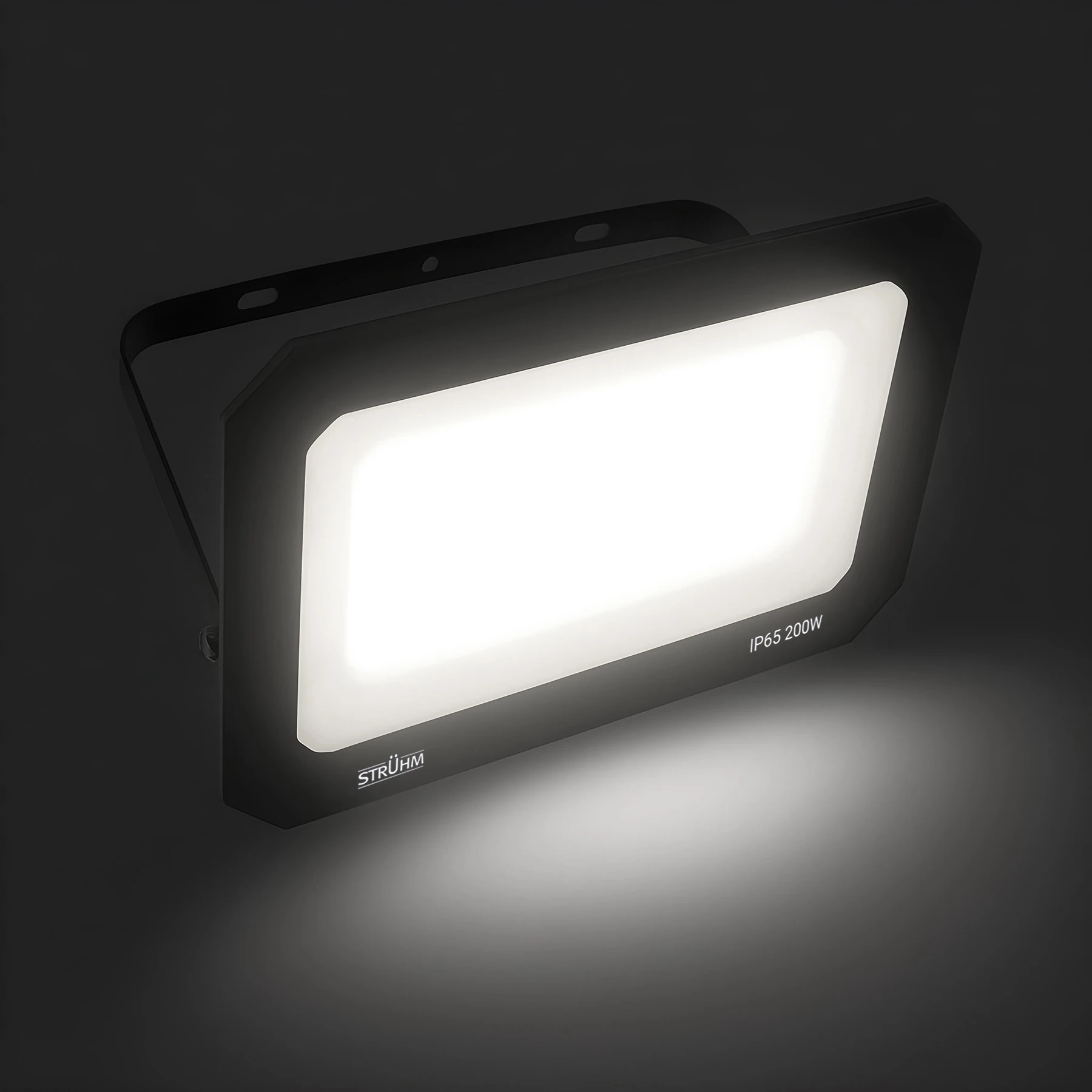 LED Strahler - 38,3 x 26,5 x 3,4 cm - 200 W - Lichtfarbe: Neutralweiß