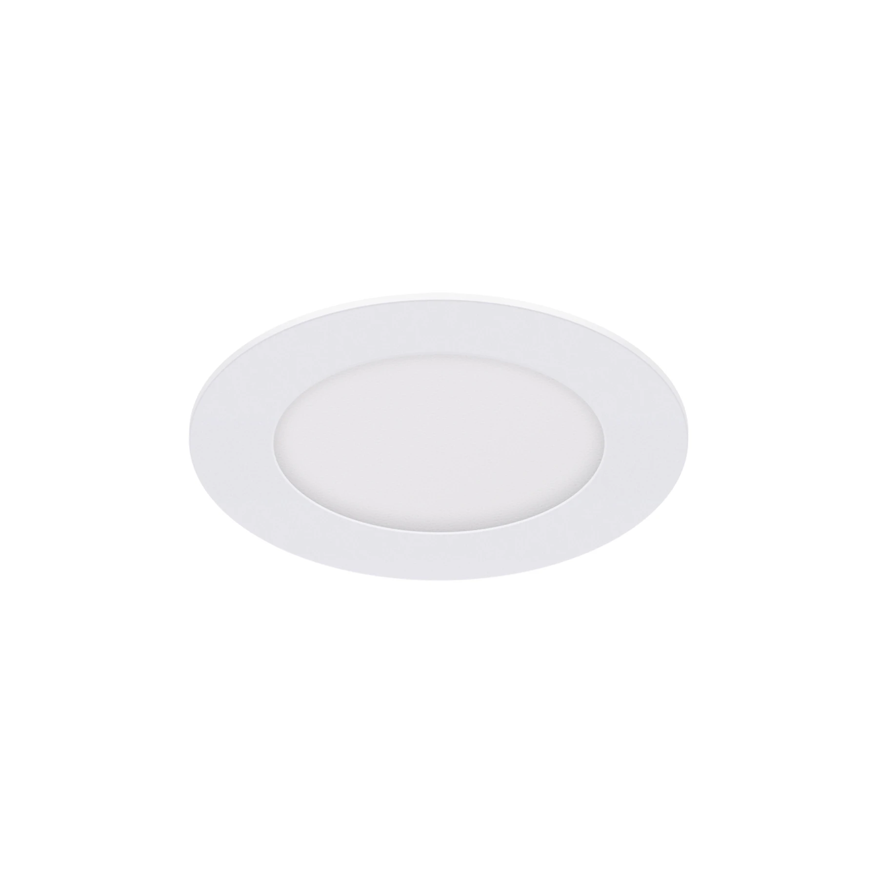 Decken Einbauleuchte in weiß - Ø12cm - 6 W - Lichtfarbe: warmweiß