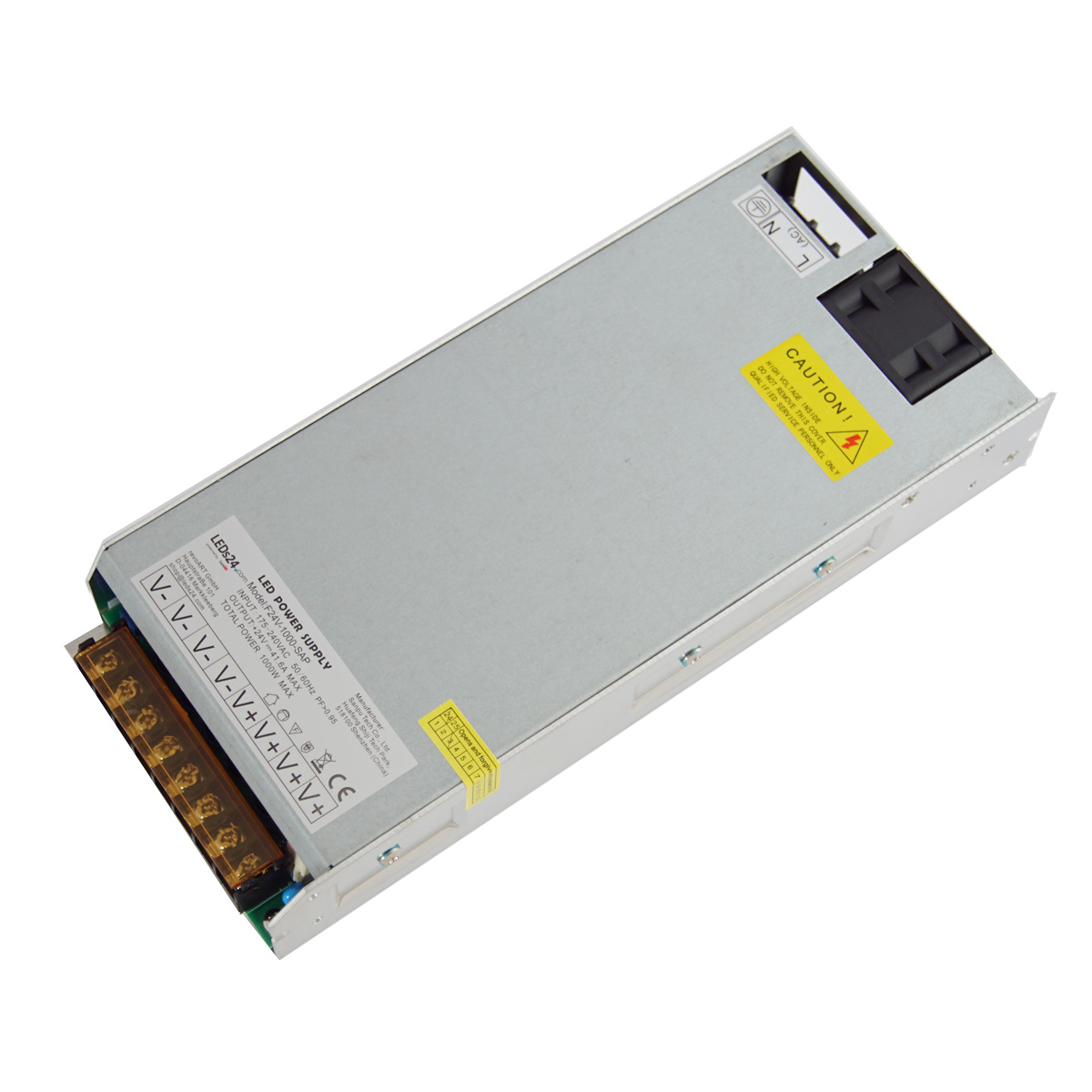 24V DC - Einbaunetzteil stabilisiert - 41,6A - 1000 Watt