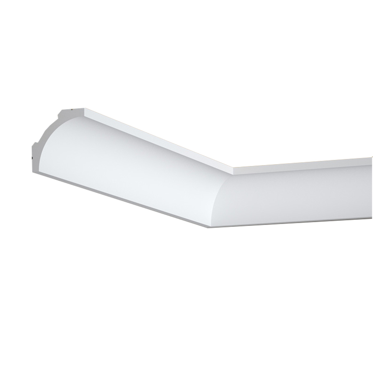 Mardom Decor, LED Stuckleiste, minimalistische Deckenleiste, 5 x 5 x 200cm