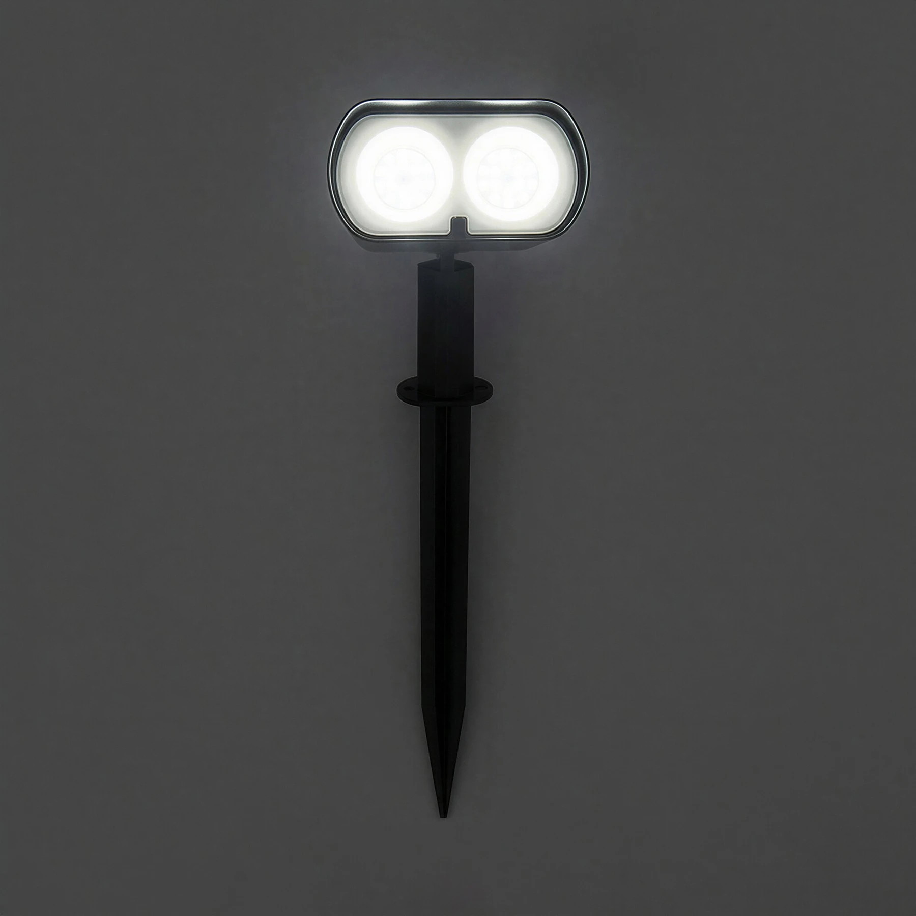 Spectrum, LED - Wegeleuchte Oculus Solaris, Solarleuchte, schwarz - 2W - CCT - 29cm, IP65