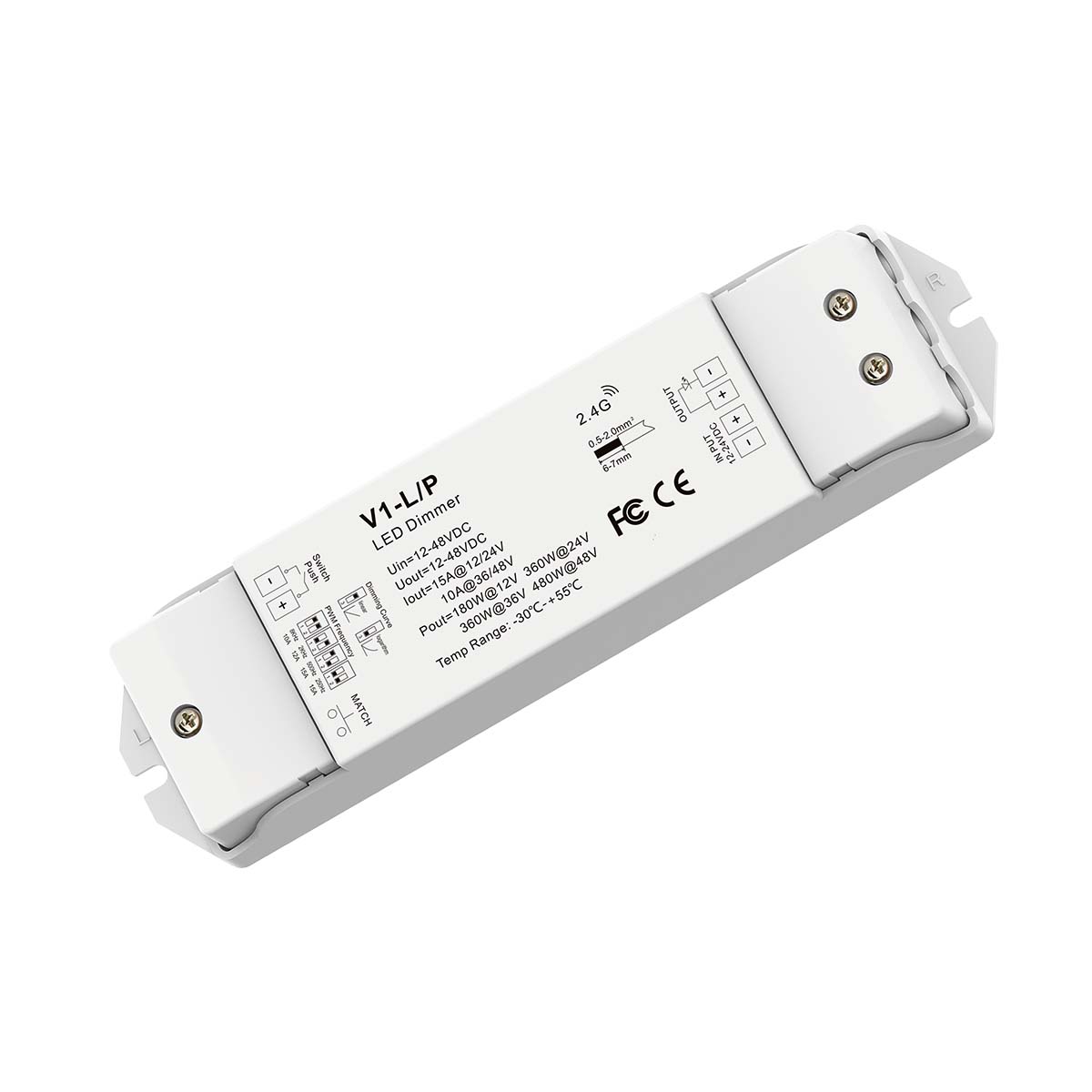 LED Funk Controller - 12V bis 48V - 1 Kanal