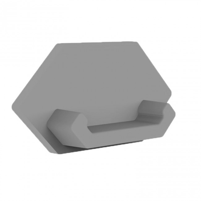 Endkappe für Aluminium LED Profil CC-16 1 Stück geschlossen